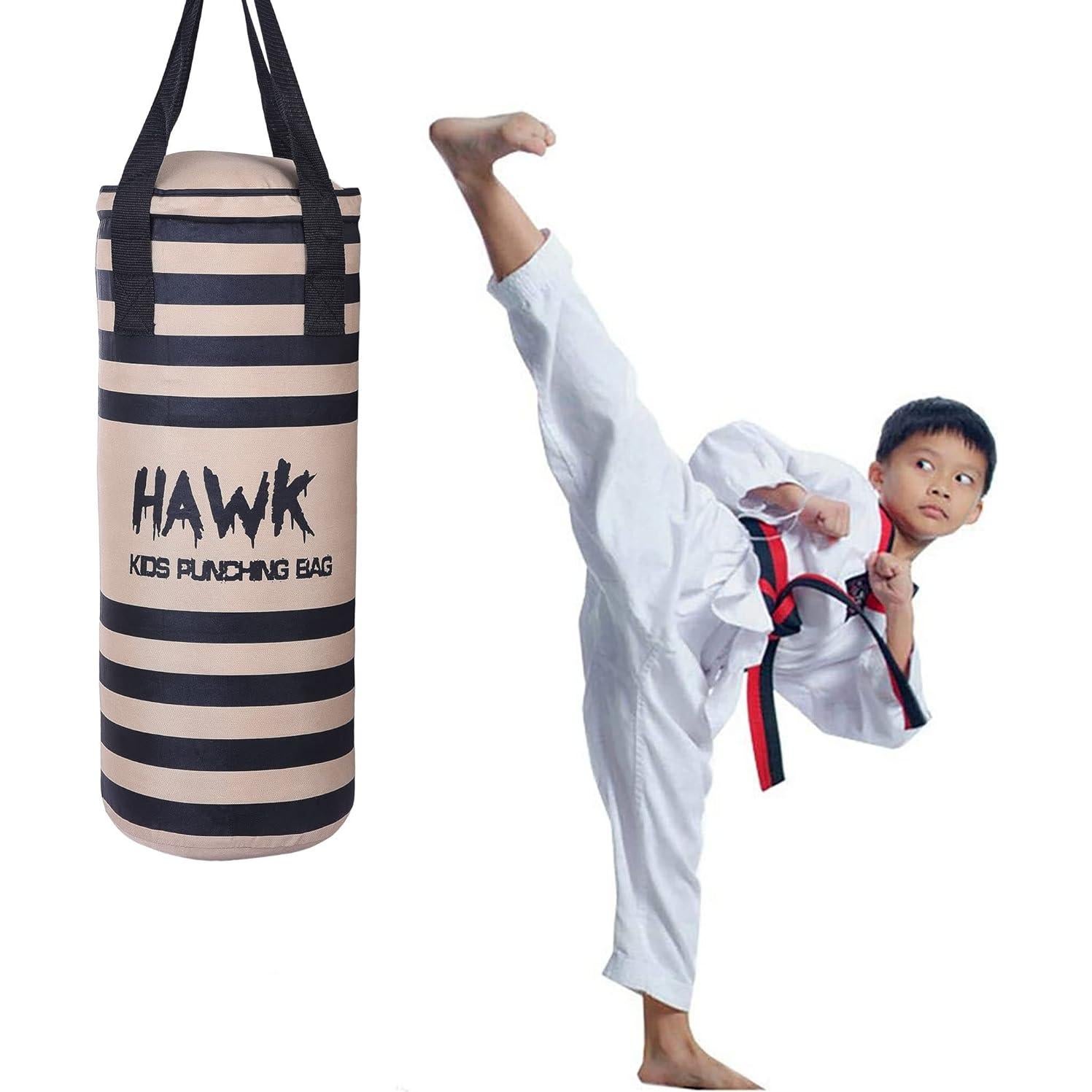 Saco de Boxeo para Niños Hawk 61 cm Sin Relleno MMA