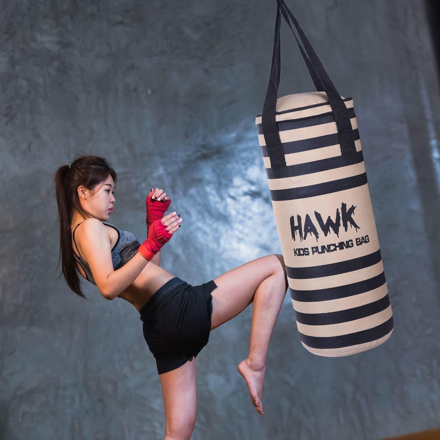 Saco de Boxeo para Niños Hawk 61 cm Sin Relleno MMA
