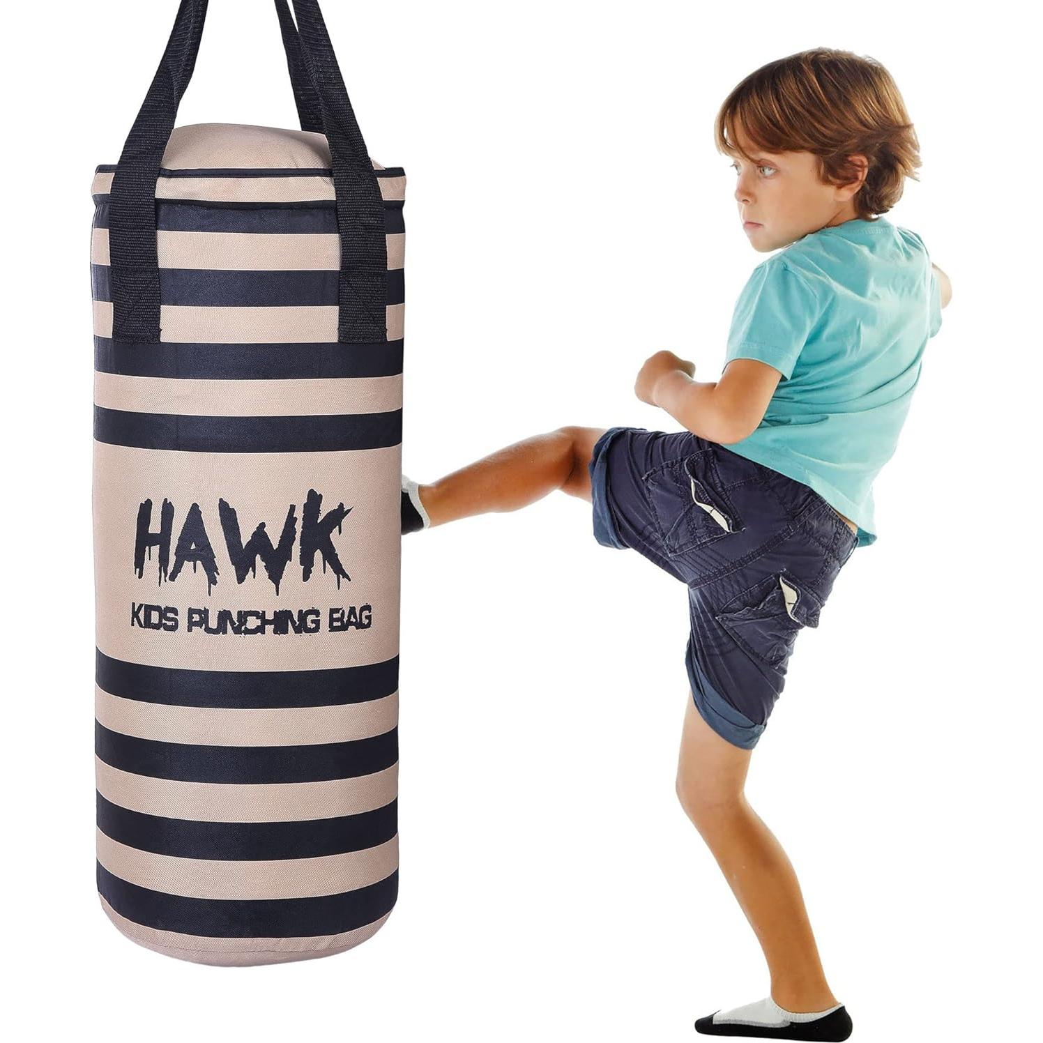Saco de Boxeo para Niños Hawk 61 cm Sin Relleno MMA