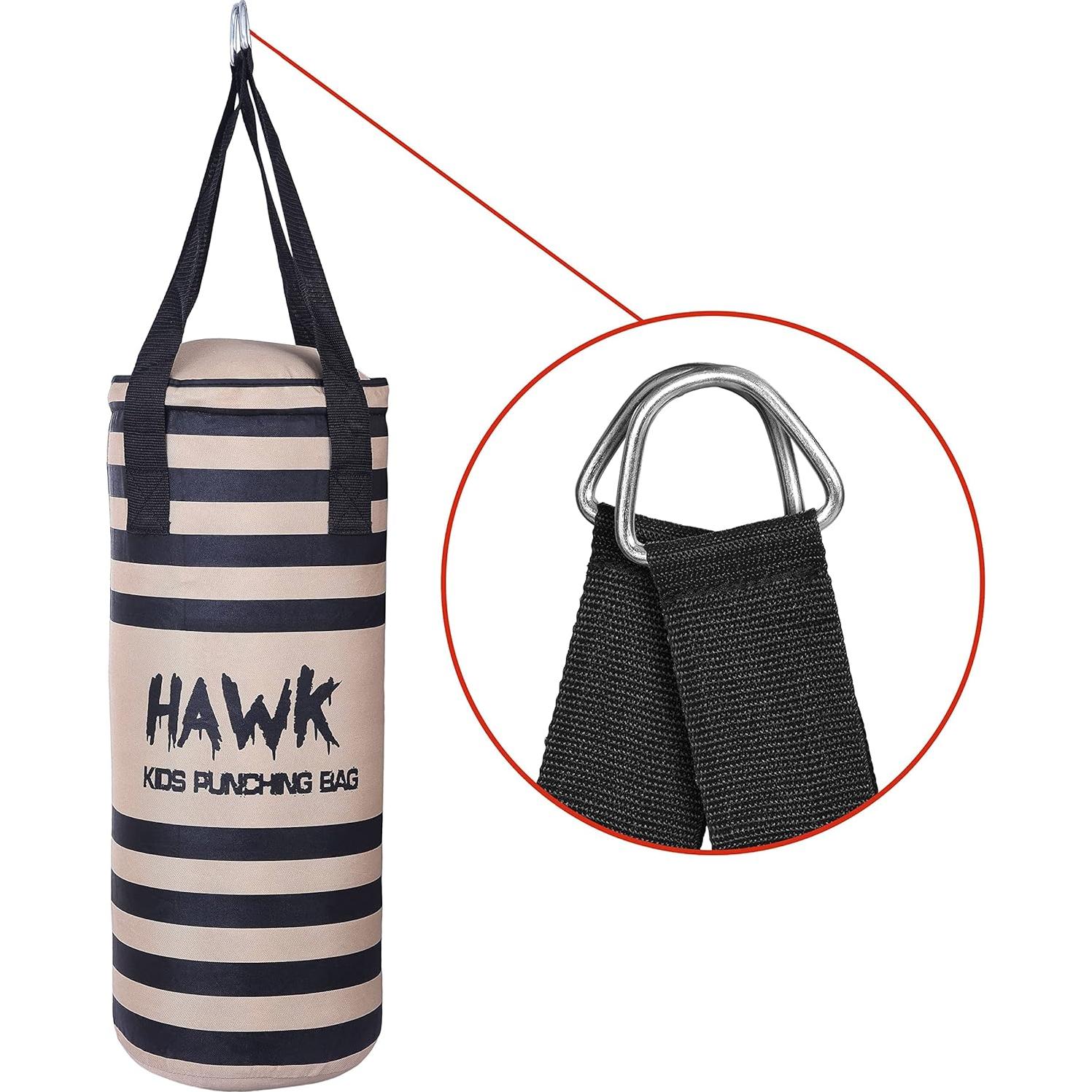 Saco de Boxeo para Niños Hawk 61 cm Sin Relleno MMA