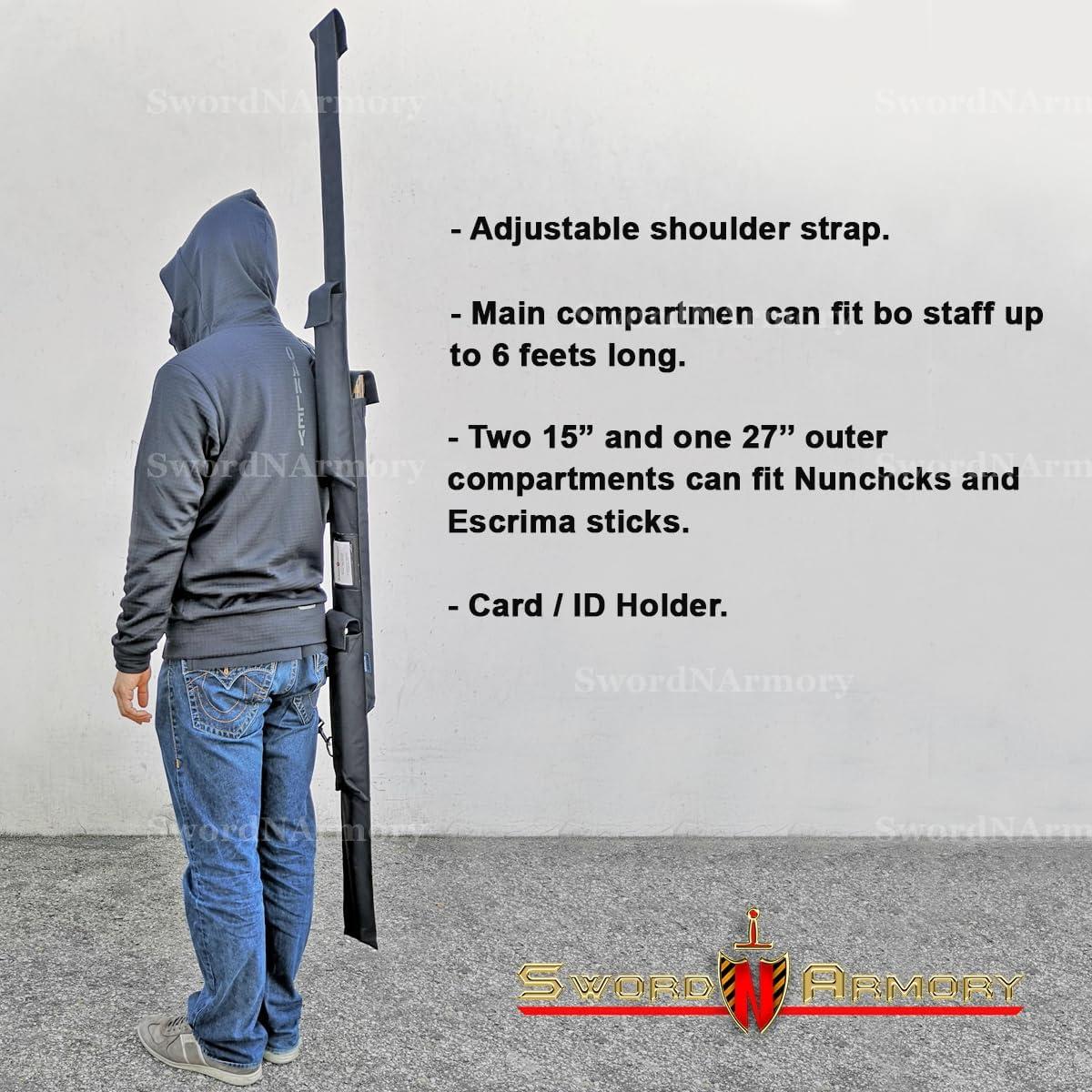 Funda para Artes Marciales Etrading 1.52m y 1.83m Poliester