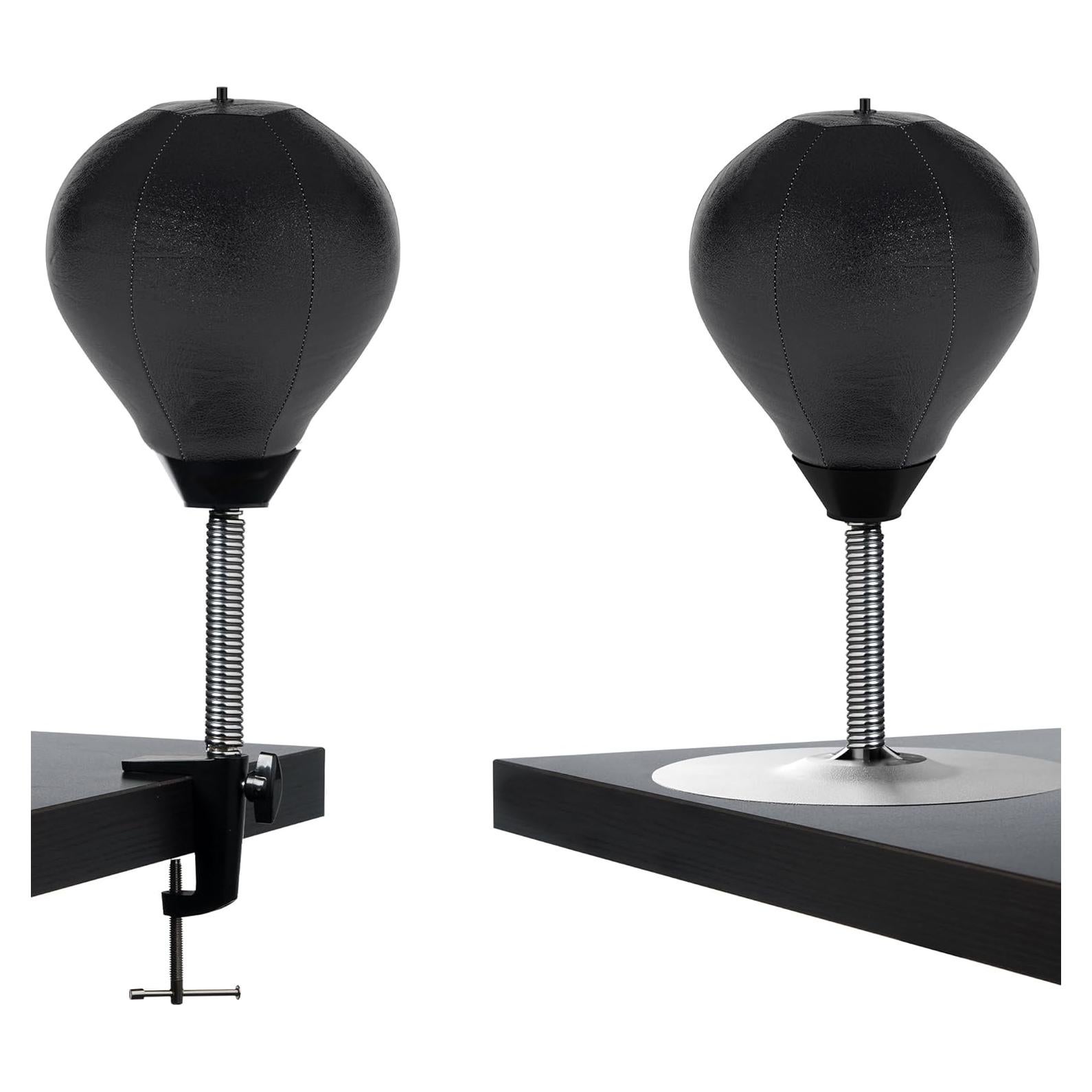 Bolsa de Golpes de Alivio de Estrés GLACIAL Negra 21.3x19.9cm