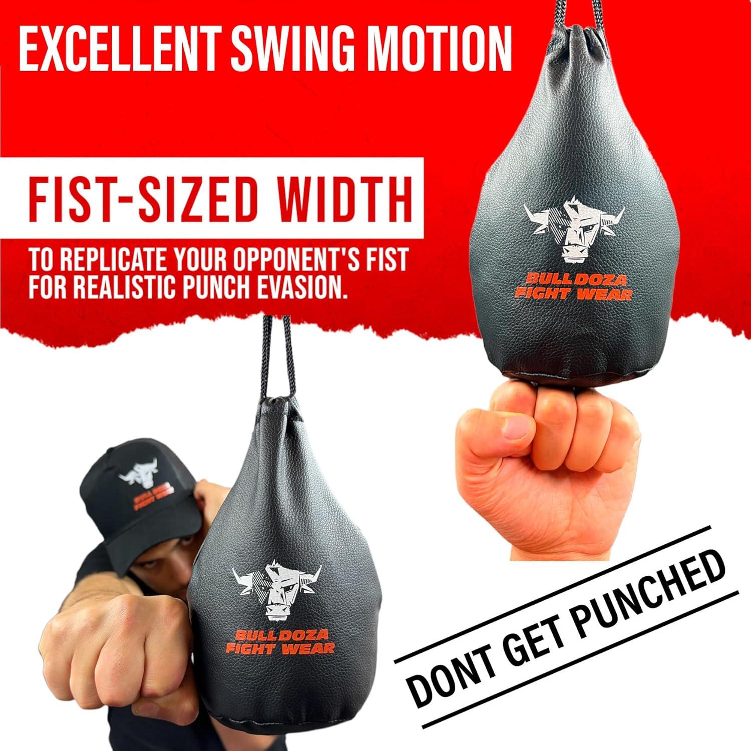 Bolsa de Slip BULL DOZA FIGHT WEAR - 1kg - Negra - Entrenamiento
