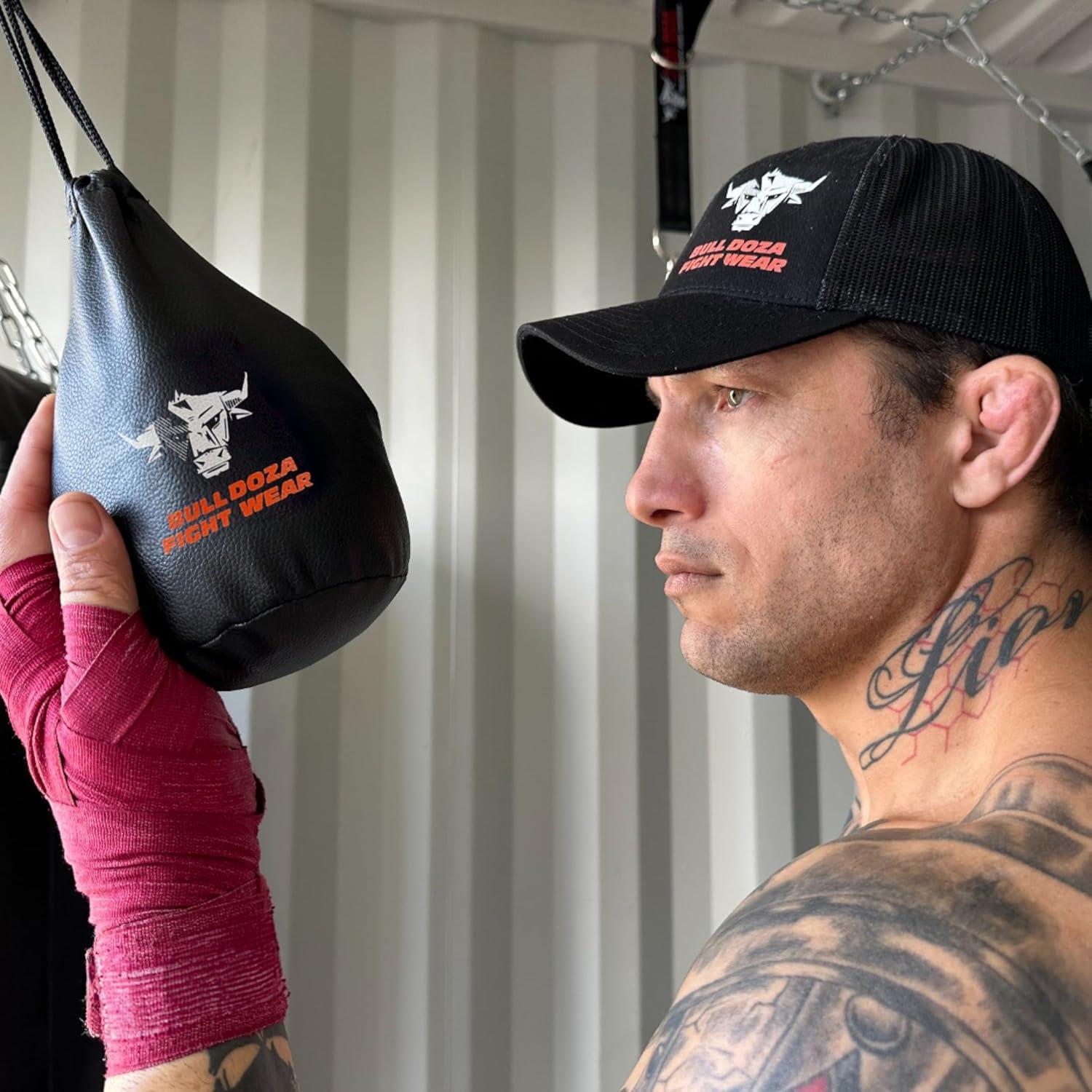 Bolsa de Slip BULL DOZA FIGHT WEAR - 1kg - Negra - Entrenamiento