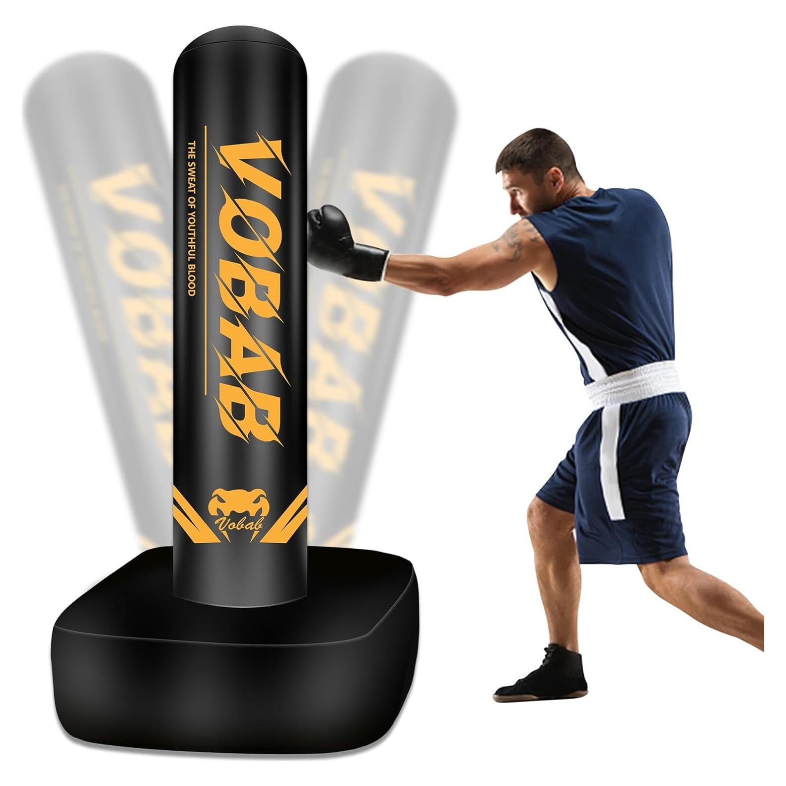 Bolsa de Boxeo Pesada SPOXING 70" Ajustable para Adultos