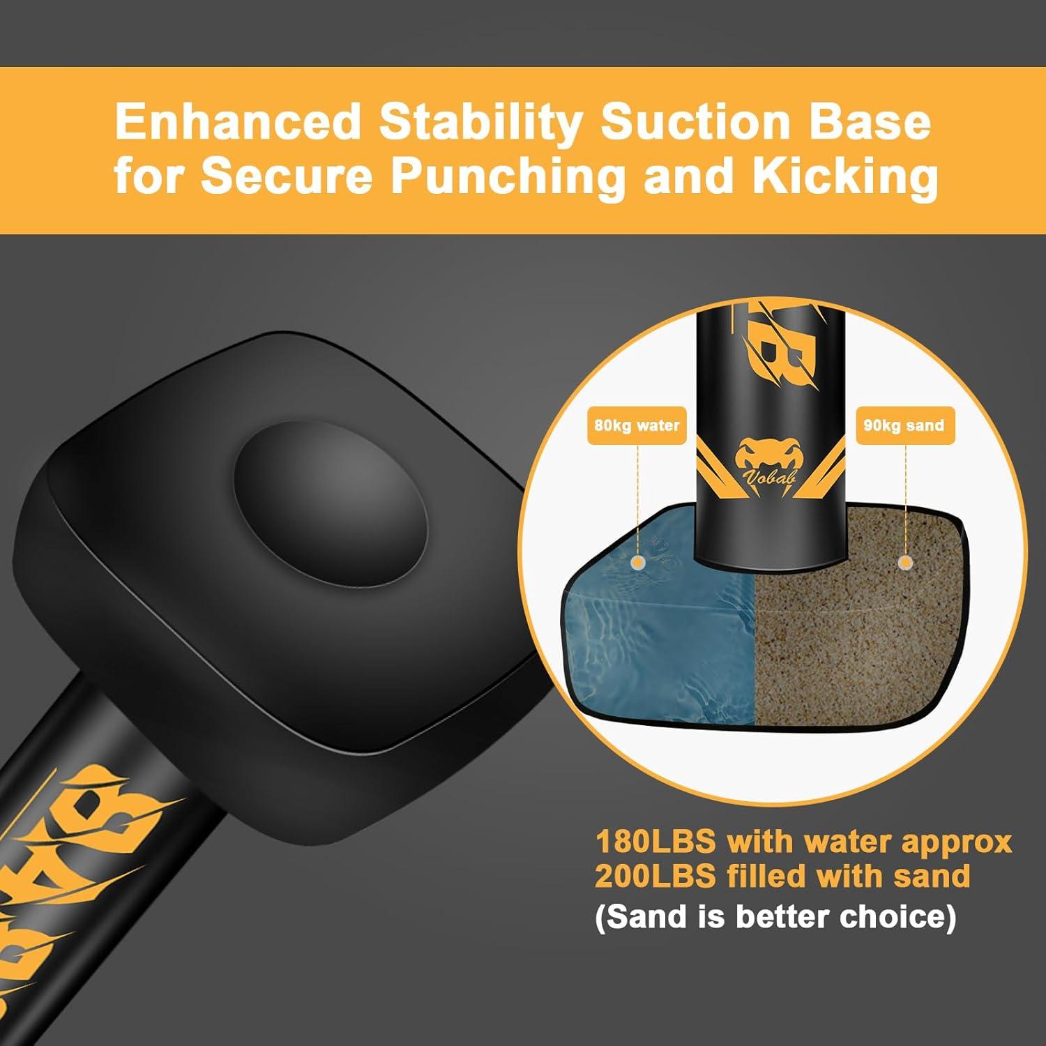 Bolsa de Boxeo Pesada SPOXING 70" Ajustable para Adultos