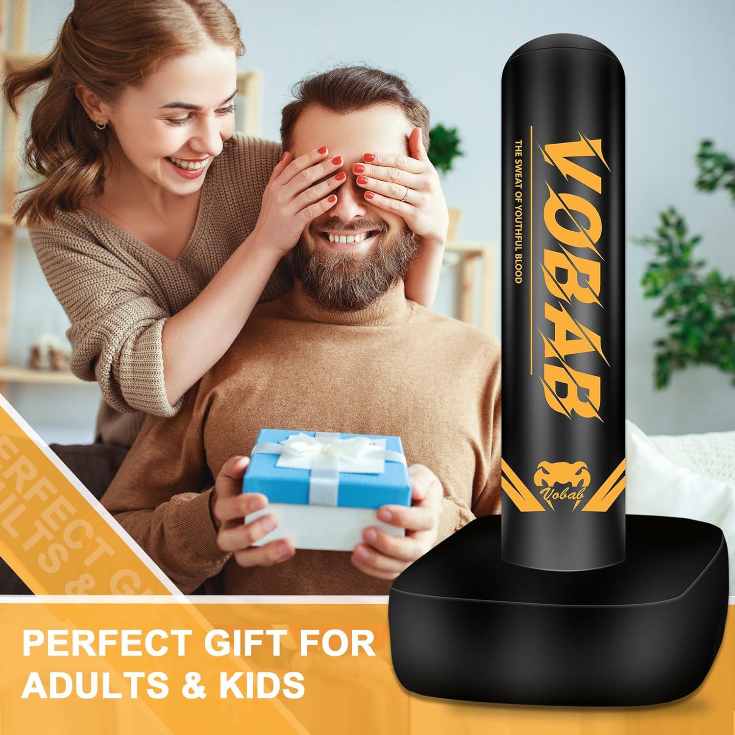 Bolsa de Boxeo Pesada SPOXING 70" Ajustable para Adultos