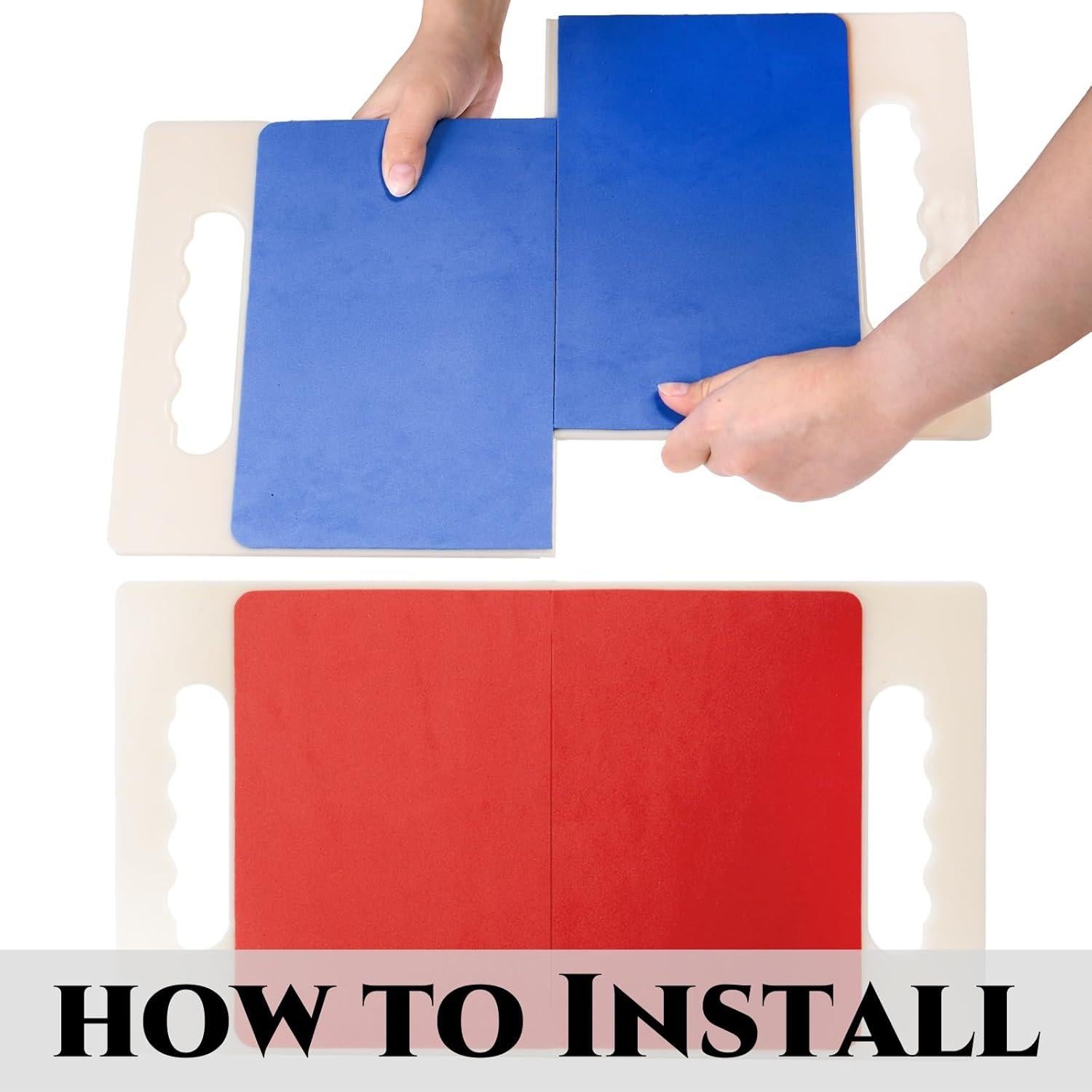 Paquete de 4 Tableros de Golpe Reutilizables Noamus 42.5x23.6cm