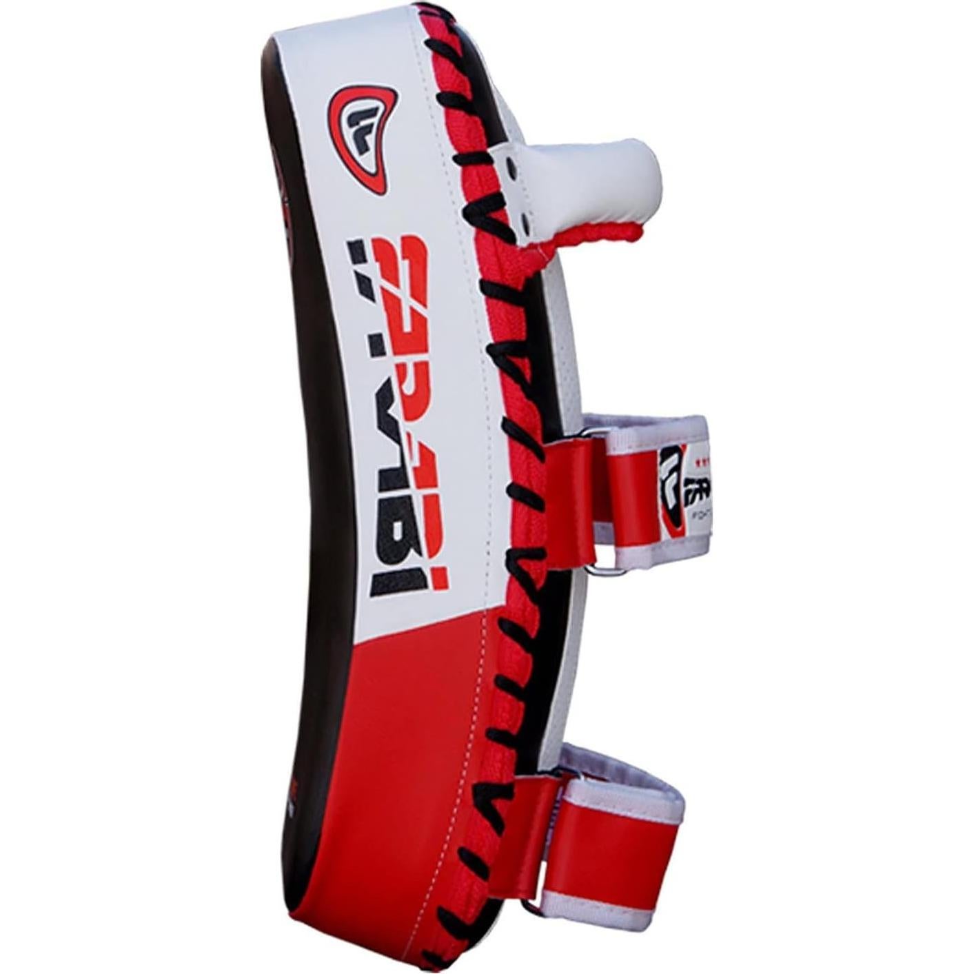 Pad de Entrenamiento Curvado Farabi Sports 36x19cm Rojo/Blanco