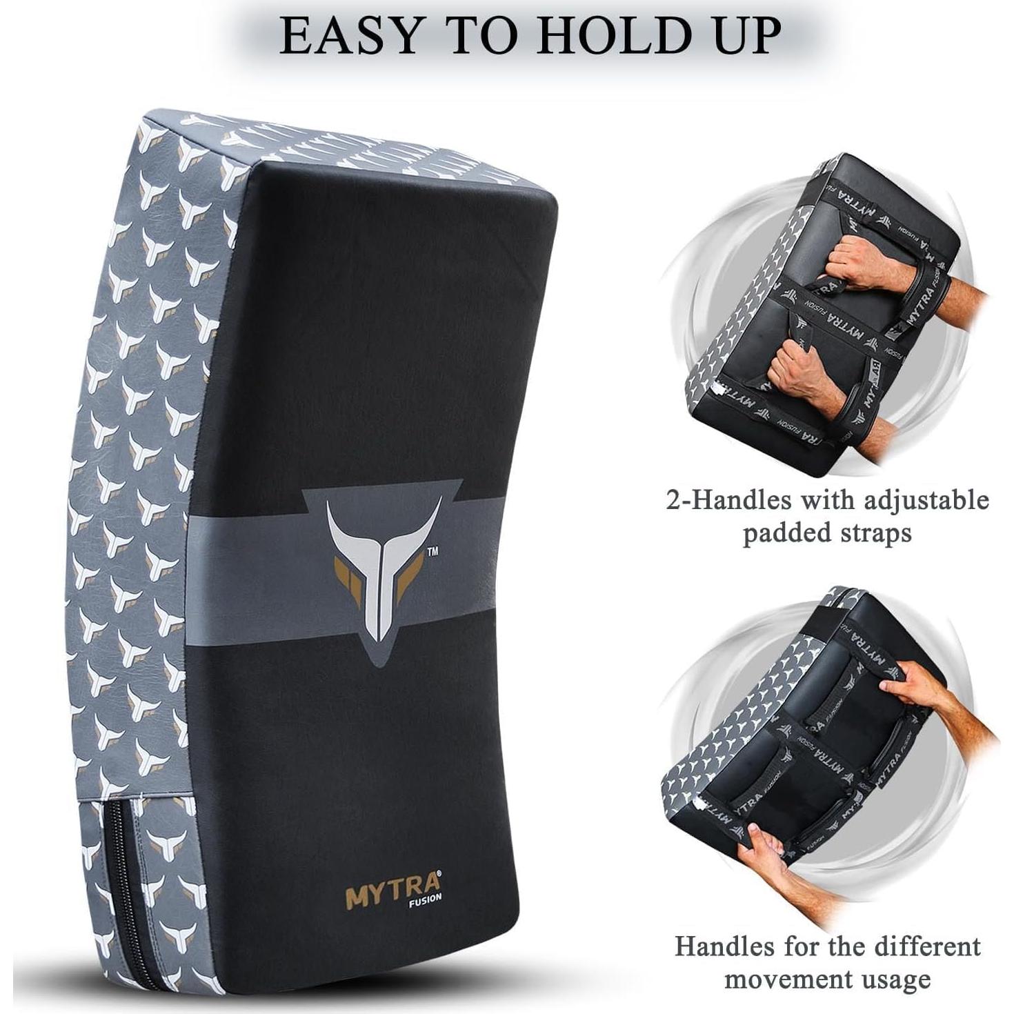 Escudo de Patada Curvado Mytra Fusion M1 para MMA y Muay Thai