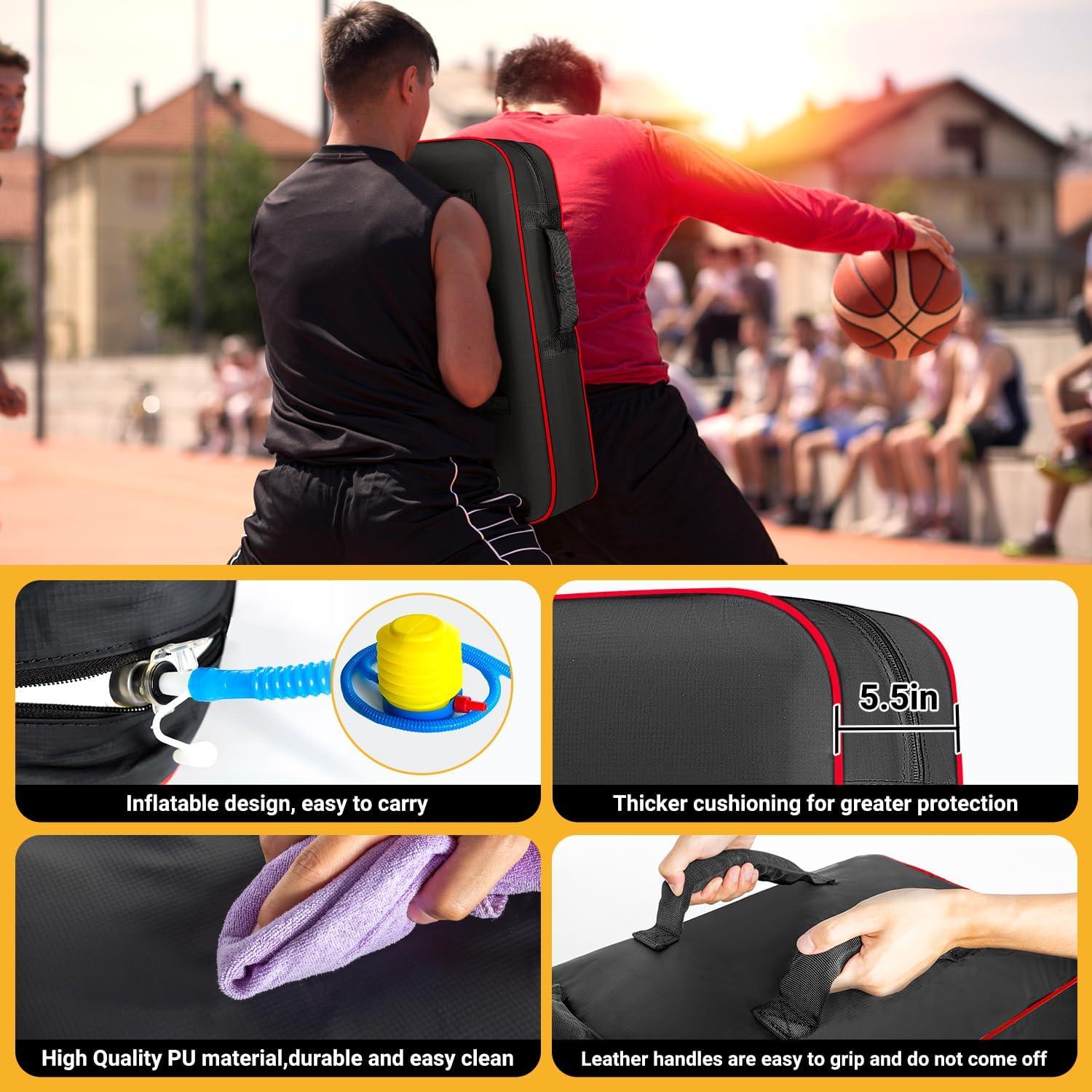 Pad de Bloqueo Inflable SPOYNAL 61x41cm para Fútbol y Más