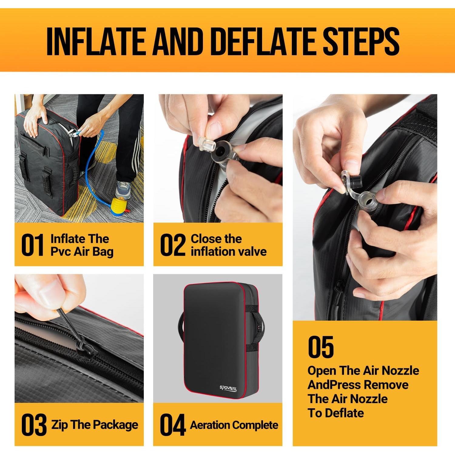 Pad de Bloqueo Inflable SPOYNAL 61x41cm para Fútbol y Más