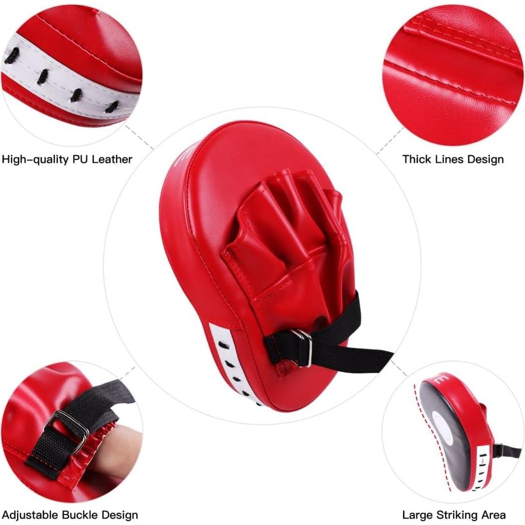 Kit de Almohadillas de Golpe SEISSO 4 Pcs para Karate y Kickboxing