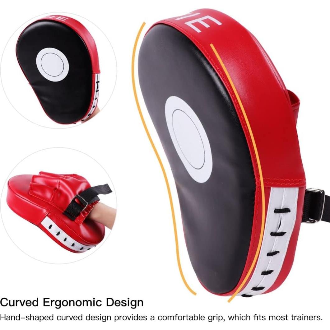 Kit de Almohadillas de Golpe SEISSO 4 Pcs para Karate y Kickboxing