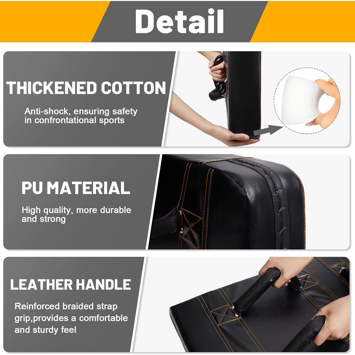 Pad de Bloqueo Deportivo Dunzy 60x40 cm para Entrenamiento