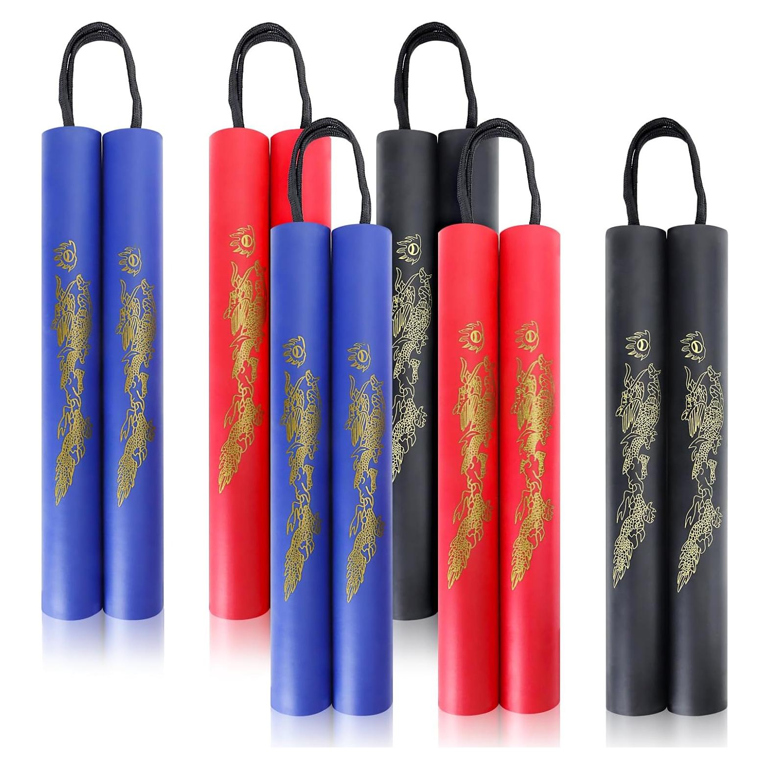 Bastones de Entrenamiento Wpxmer de Goma Espuma - 6 Piezas