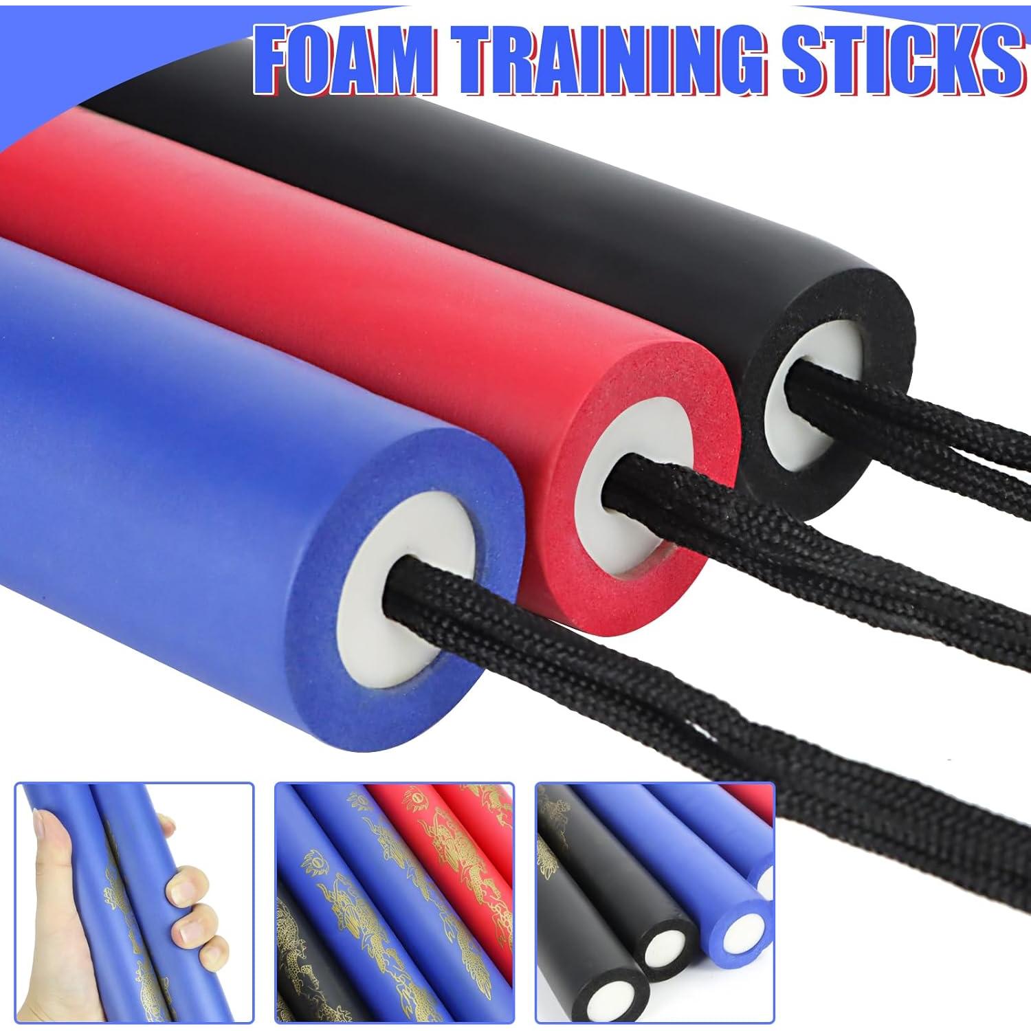 Bastones de Entrenamiento Wpxmer de Goma Espuma - 6 Piezas