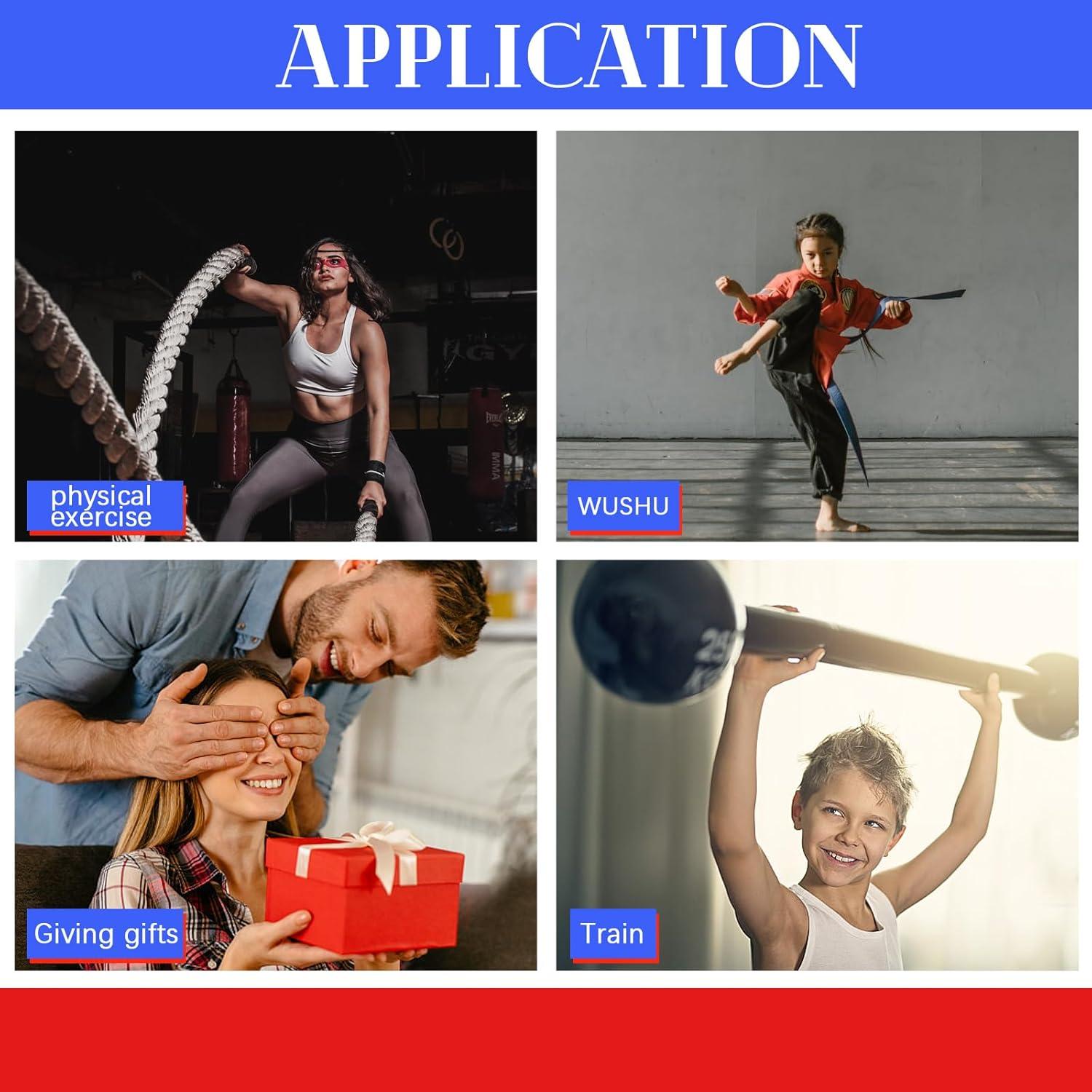 Bastones de Entrenamiento Wpxmer de Goma Espuma - 6 Piezas