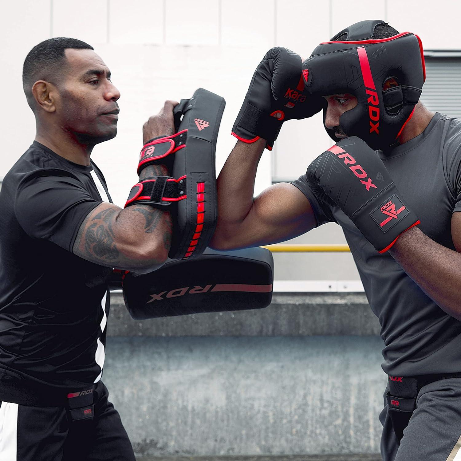 RDX Thai Pads Curved Kickboxing Muay Thai Negro 0.9kg