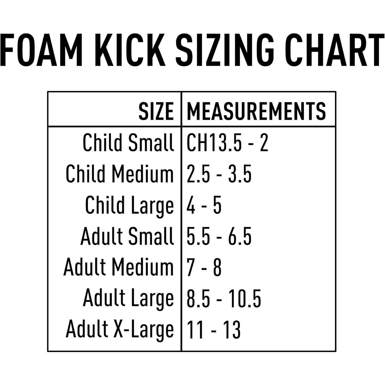 Protector de Pie AAMA para Karate y Taekwondo - 7 Tamaños