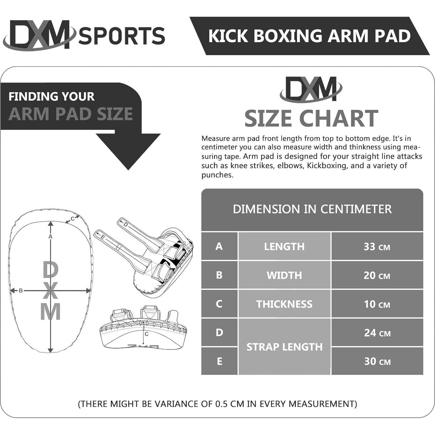 Almohadilla de Muay Thai DXM SPORTS DS-36FOCU - 20x23cm