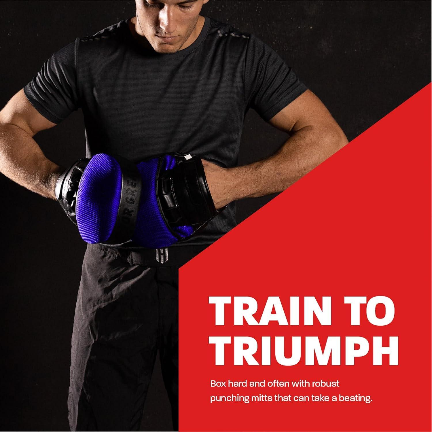 Guantes de Boxeo Hawk Sports de Cuero Sintético para Entrenamiento