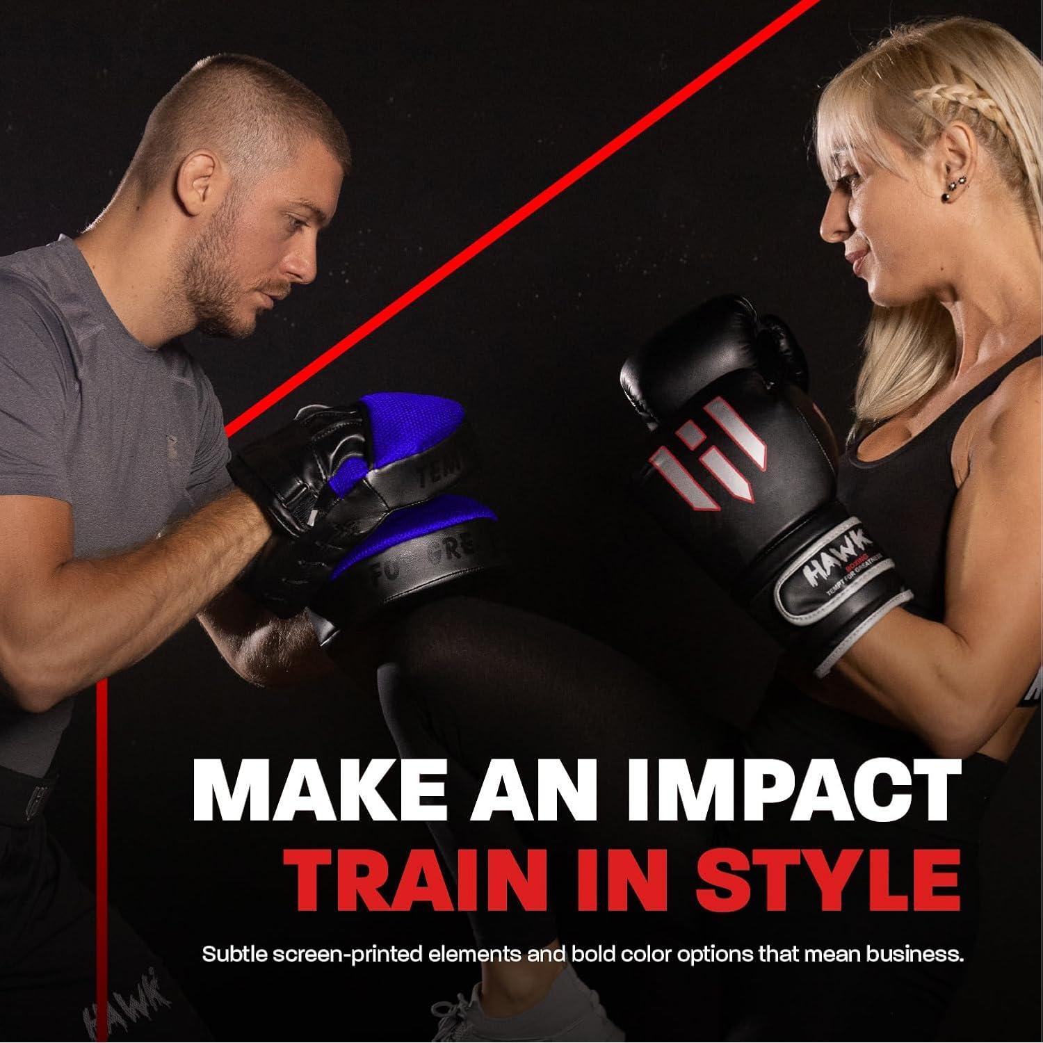 Guantes de Boxeo Hawk Sports de Cuero Sintético para Entrenamiento