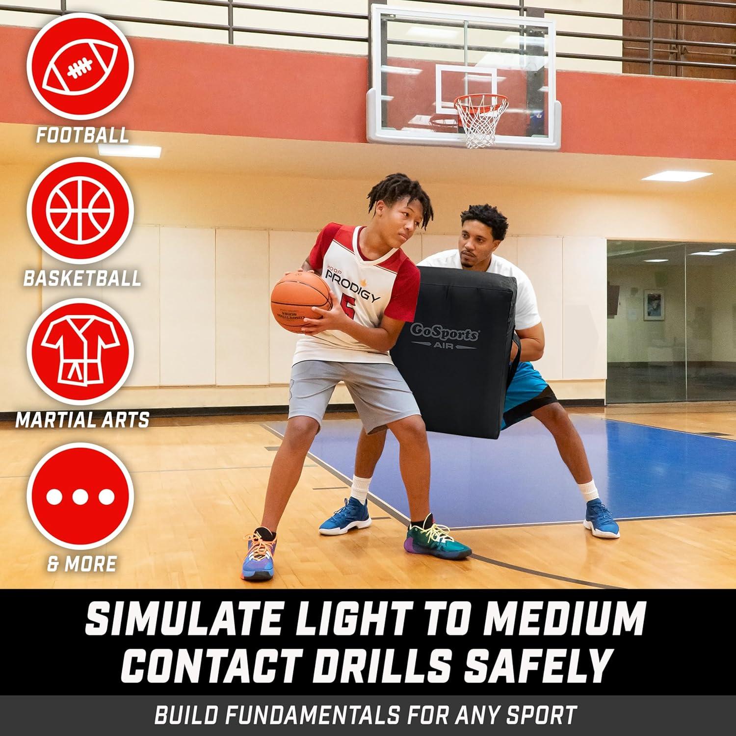 Almohadilla Inflable de Bloqueo GoSports 58.4x38.1 cm Entrenamiento