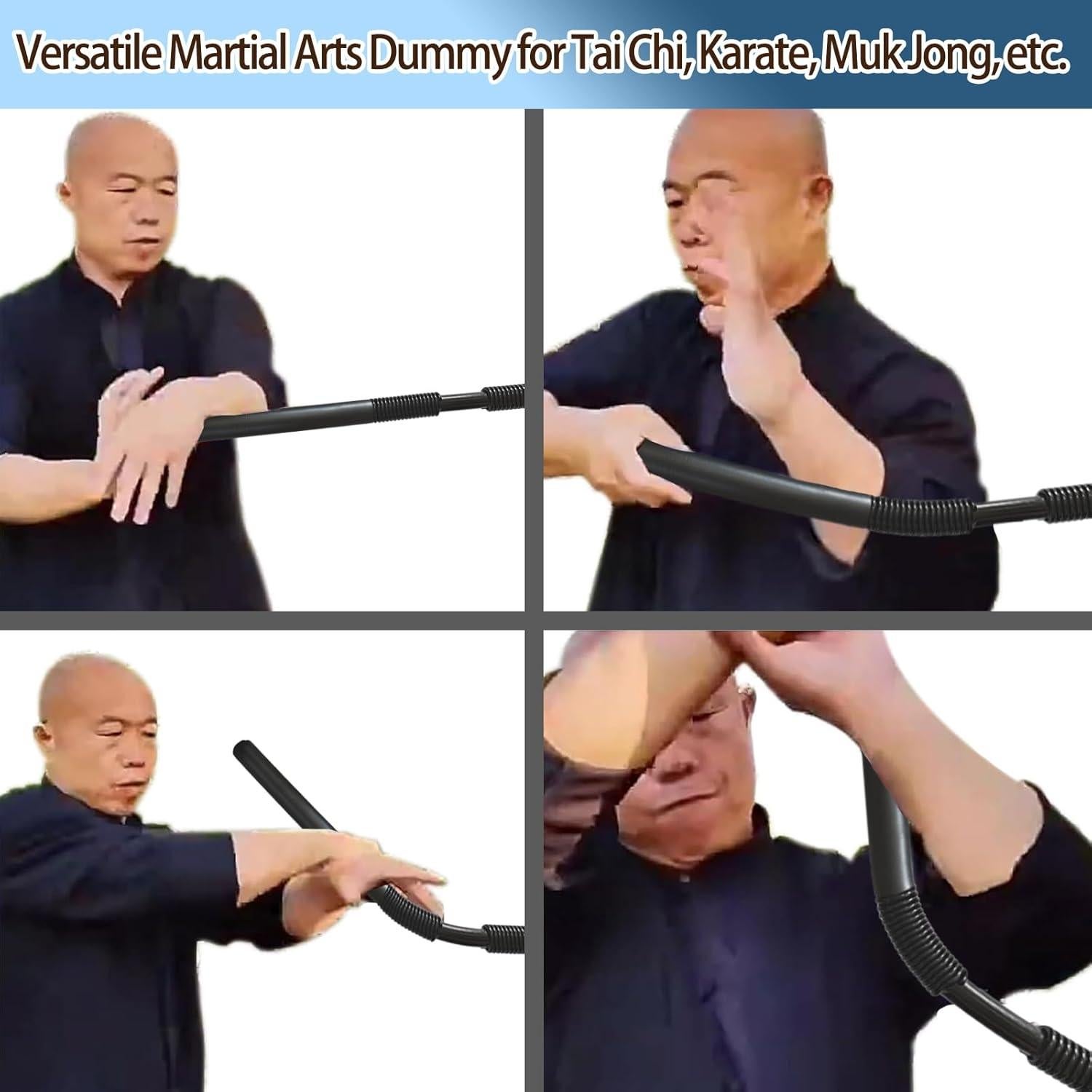 Muñeco de Wing Chun RISANXUN para entrenamiento de artes marciales