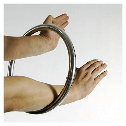 Anillo de Acero Inoxidable HYOUT para Entrenamiento Wing Chun