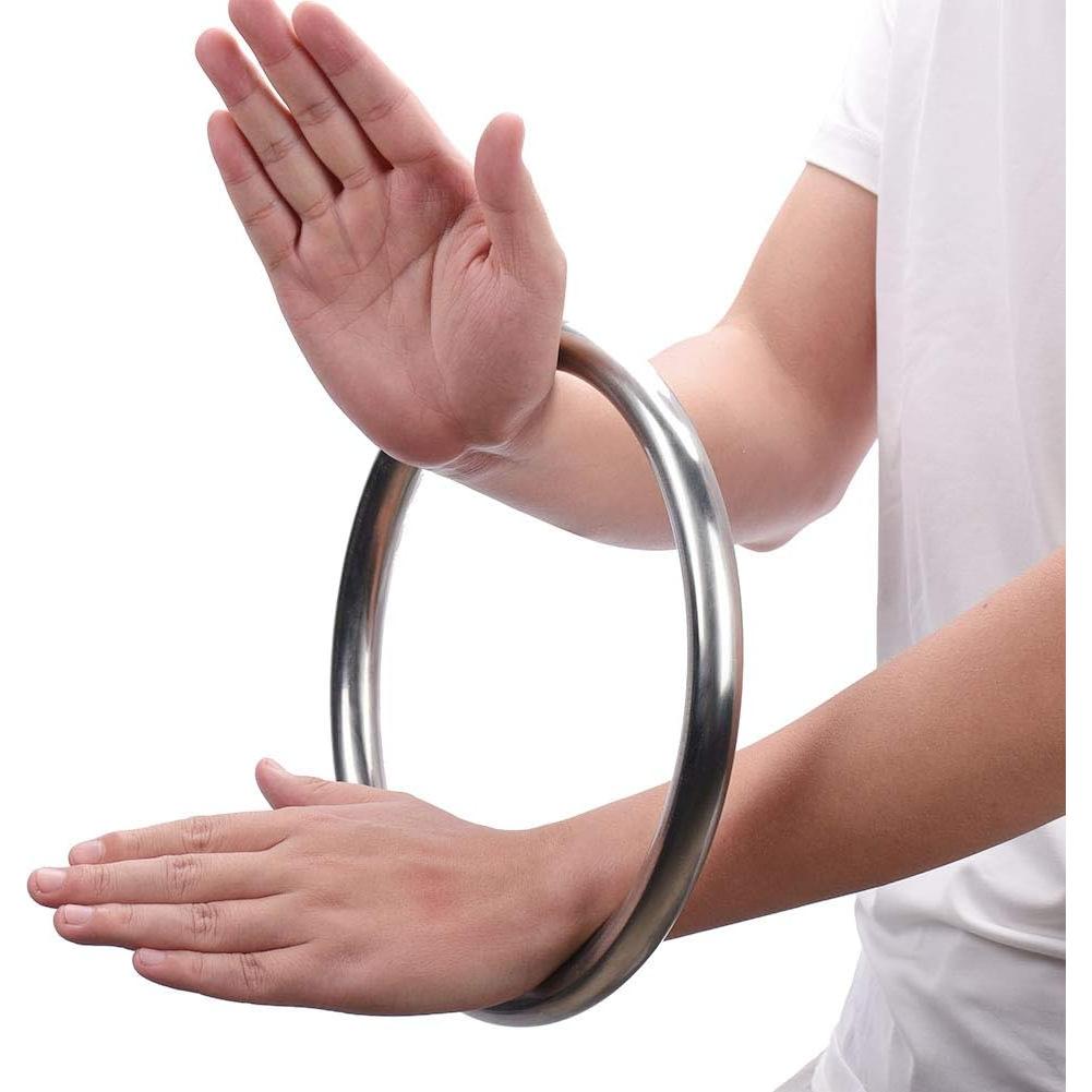 Anillo de Acero Inoxidable HYOUT para Entrenamiento Wing Chun