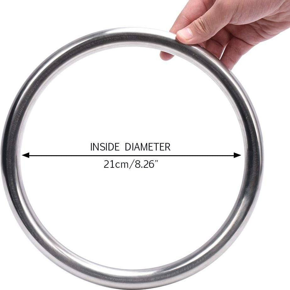 Anillo de Acero Inoxidable HYOUT para Entrenamiento Wing Chun
