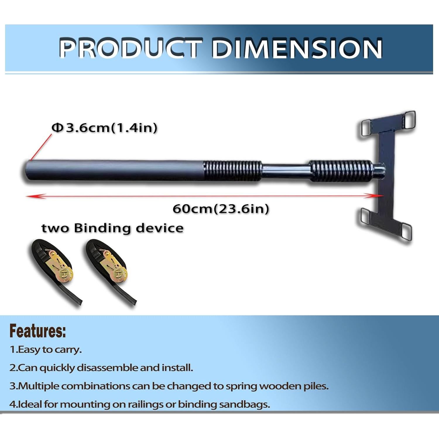 Maniquí de Entrenamiento de Artes Marciales RISANXUN HQ-Wingchun-001