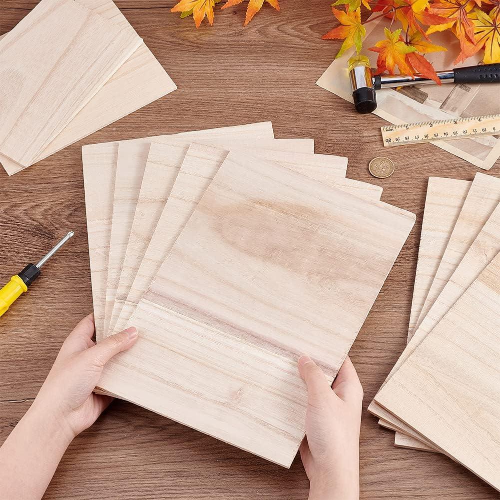 Tablas de Rompimiento de Madera OLYCRAFT 12 Piezas 29.7x20.1 cm