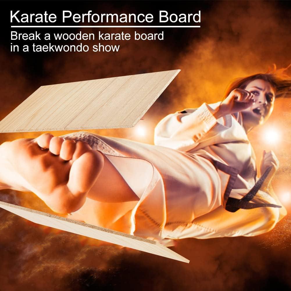 Tablas de Rompimiento de Madera OLYCRAFT 12 Piezas 29.7x20.1 cm