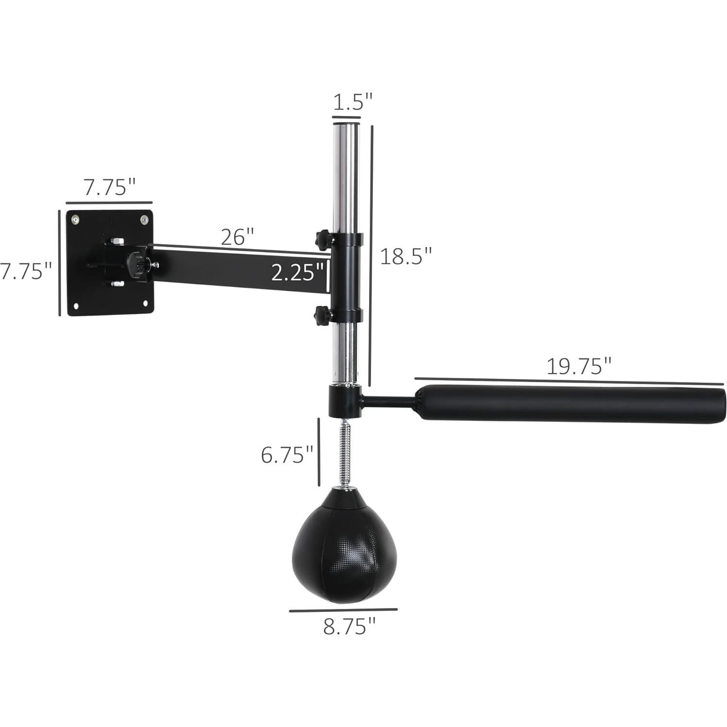 Bolsa de Velocidad Soozier Ajustable para Boxeo y MMA