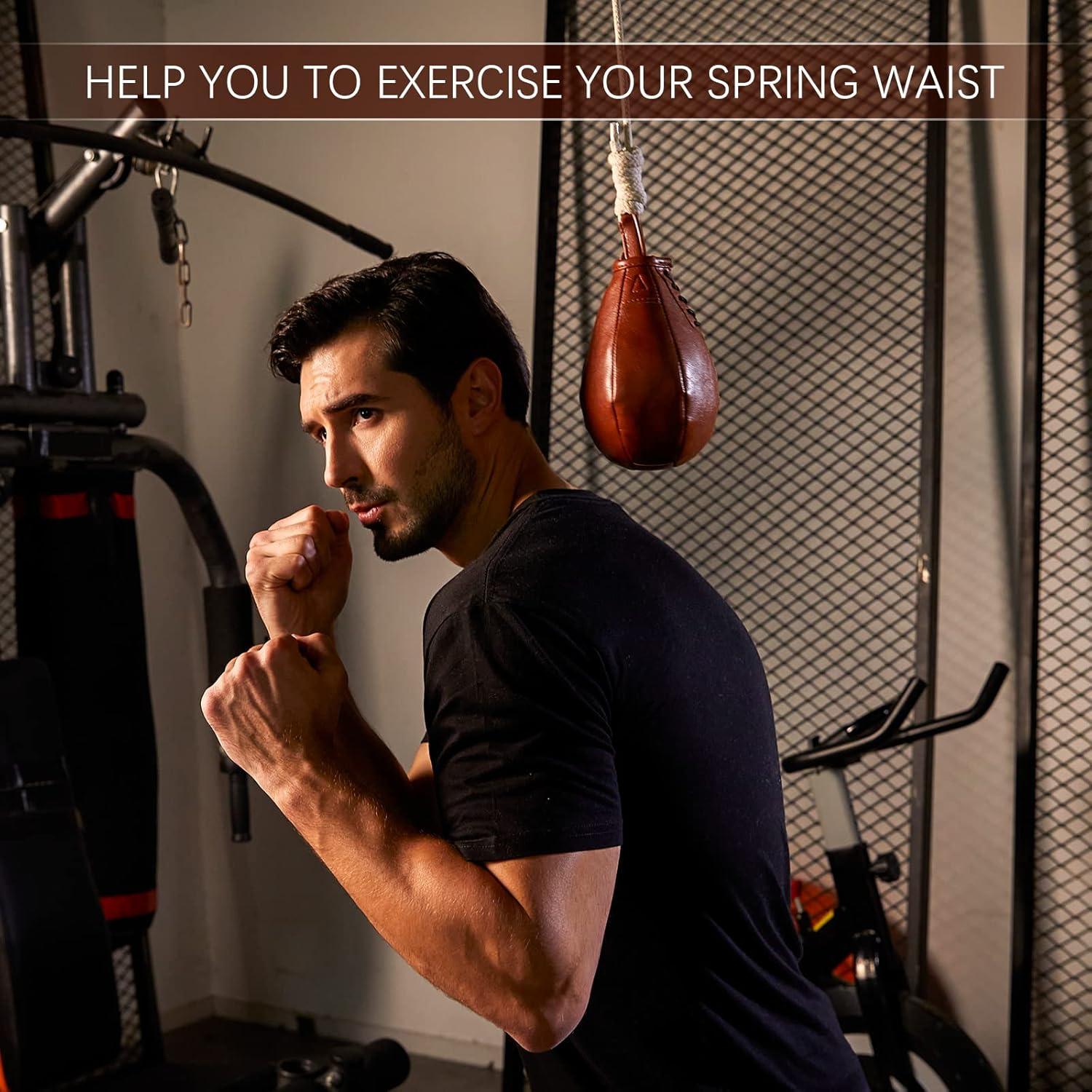 Bolsa de Velocidad UWTHFIT y Bola de Reflejos para Boxeo