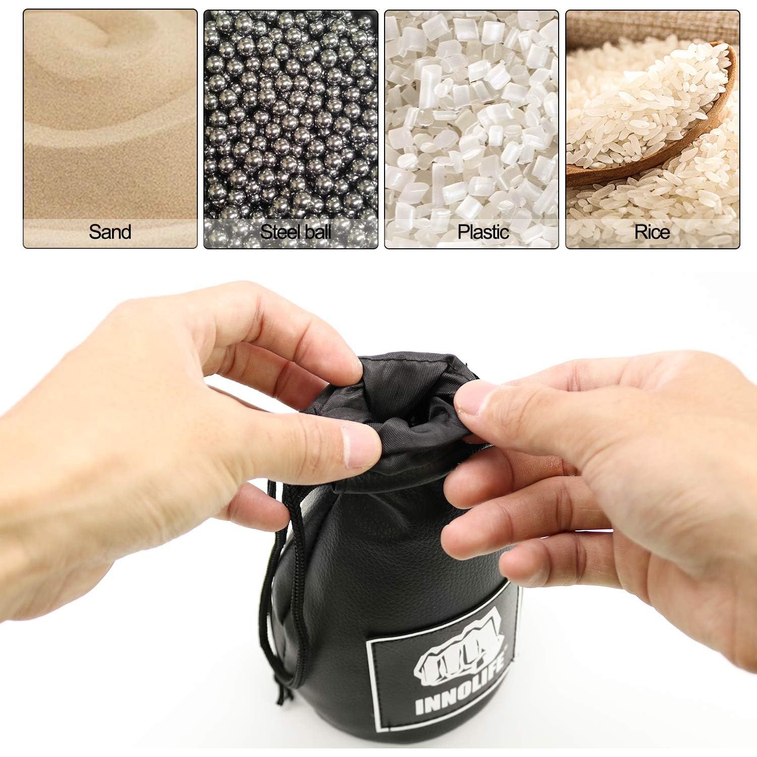 Bolsa de Boxeo Deslizante INNOLIFE de Cuero PU Roja 1.13 kg