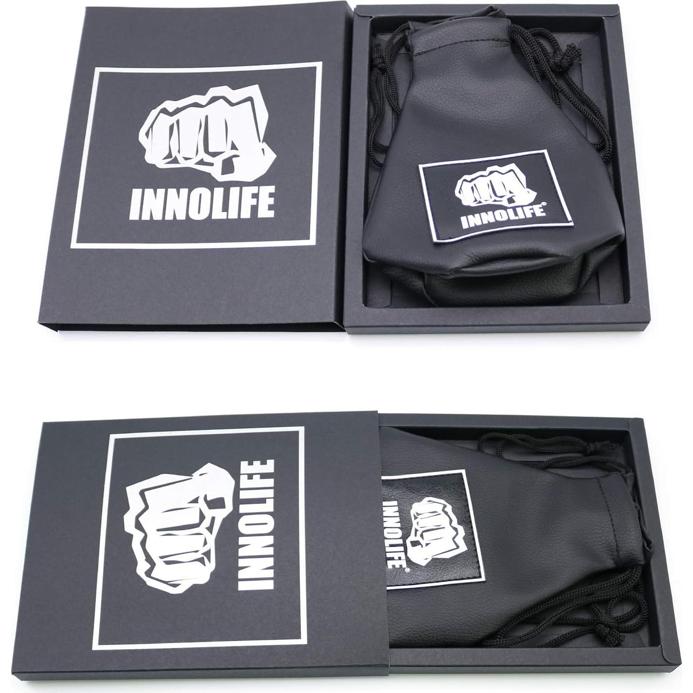 Bolsa de Boxeo Deslizante INNOLIFE de Cuero PU Roja 1.13 kg