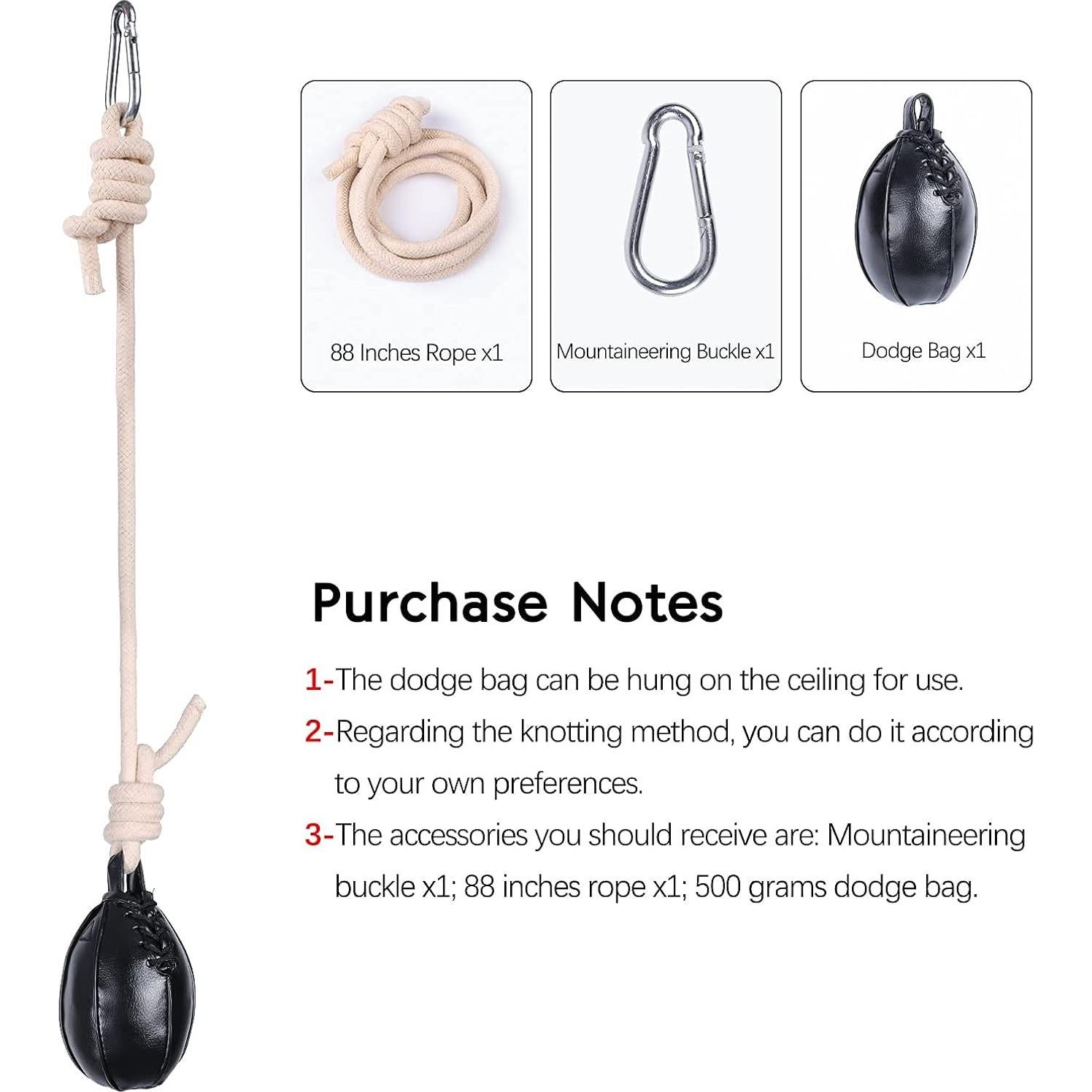 Bolsa de Esquiva de Boxeo INNOLIFE - Entrenamiento MMA y Kickboxing