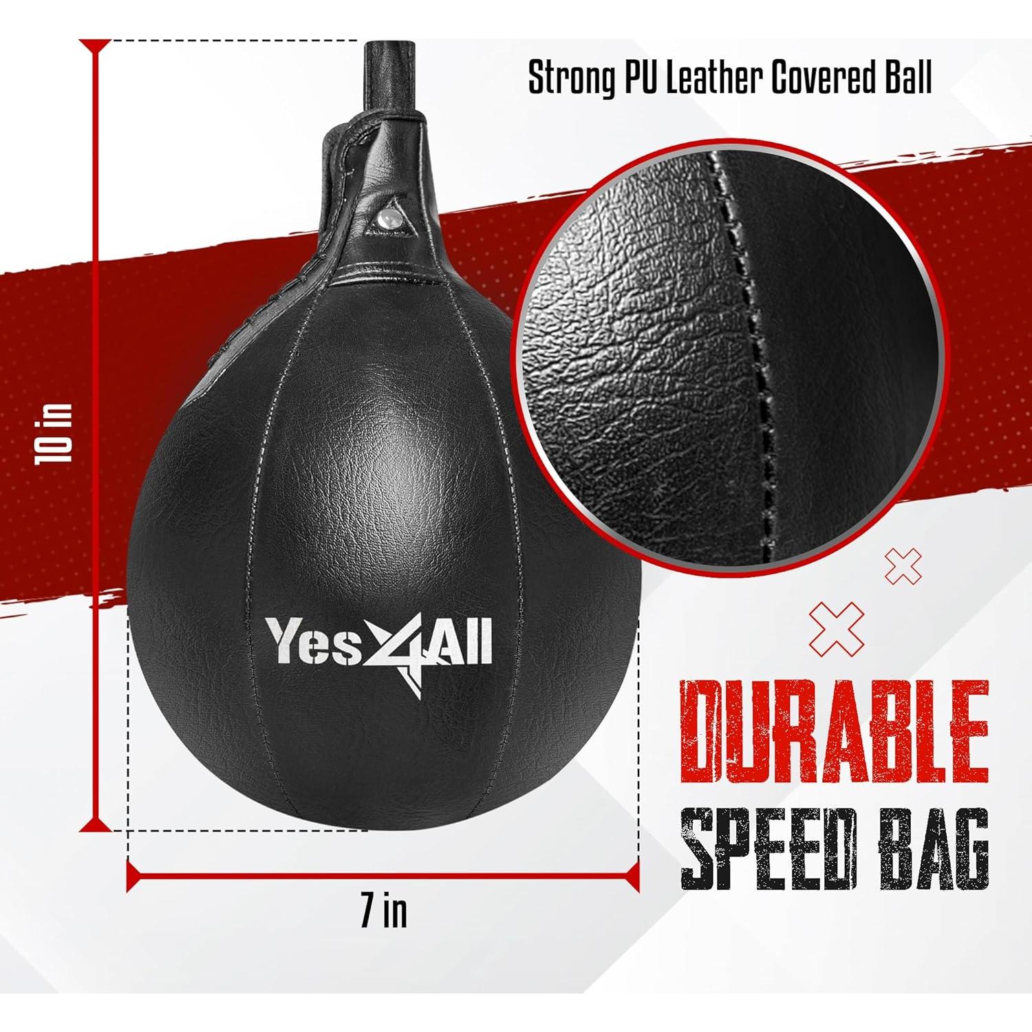 Plataforma de Bolsa de Velocidad Ajustable Yes4All 24" Boxeo