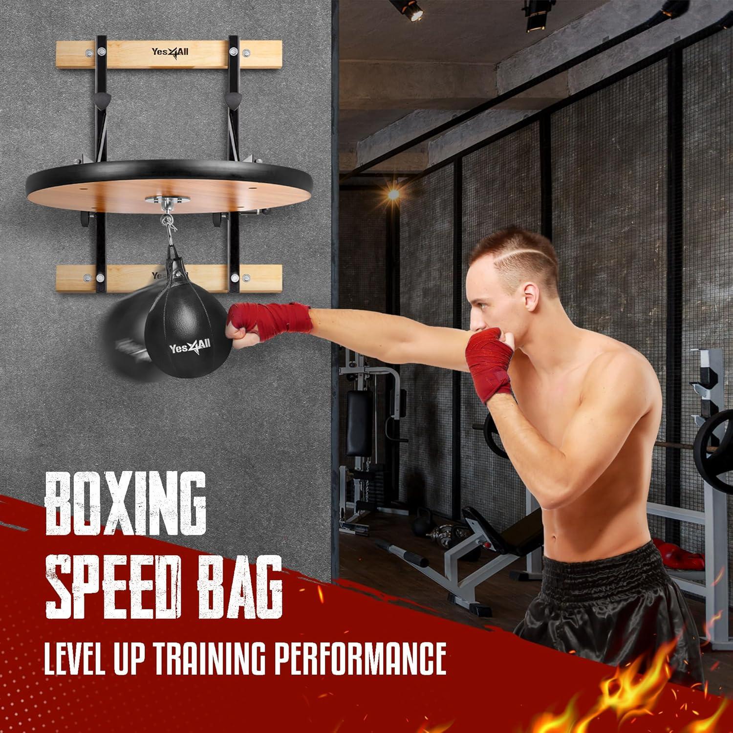 Plataforma de Bolsa de Velocidad Ajustable Yes4All 24" Boxeo
