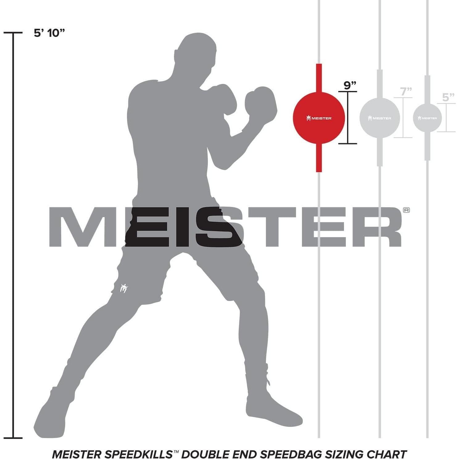 Bolsa de Velocidad Doble-Fondo Meister SpeedKills - Grande 9"