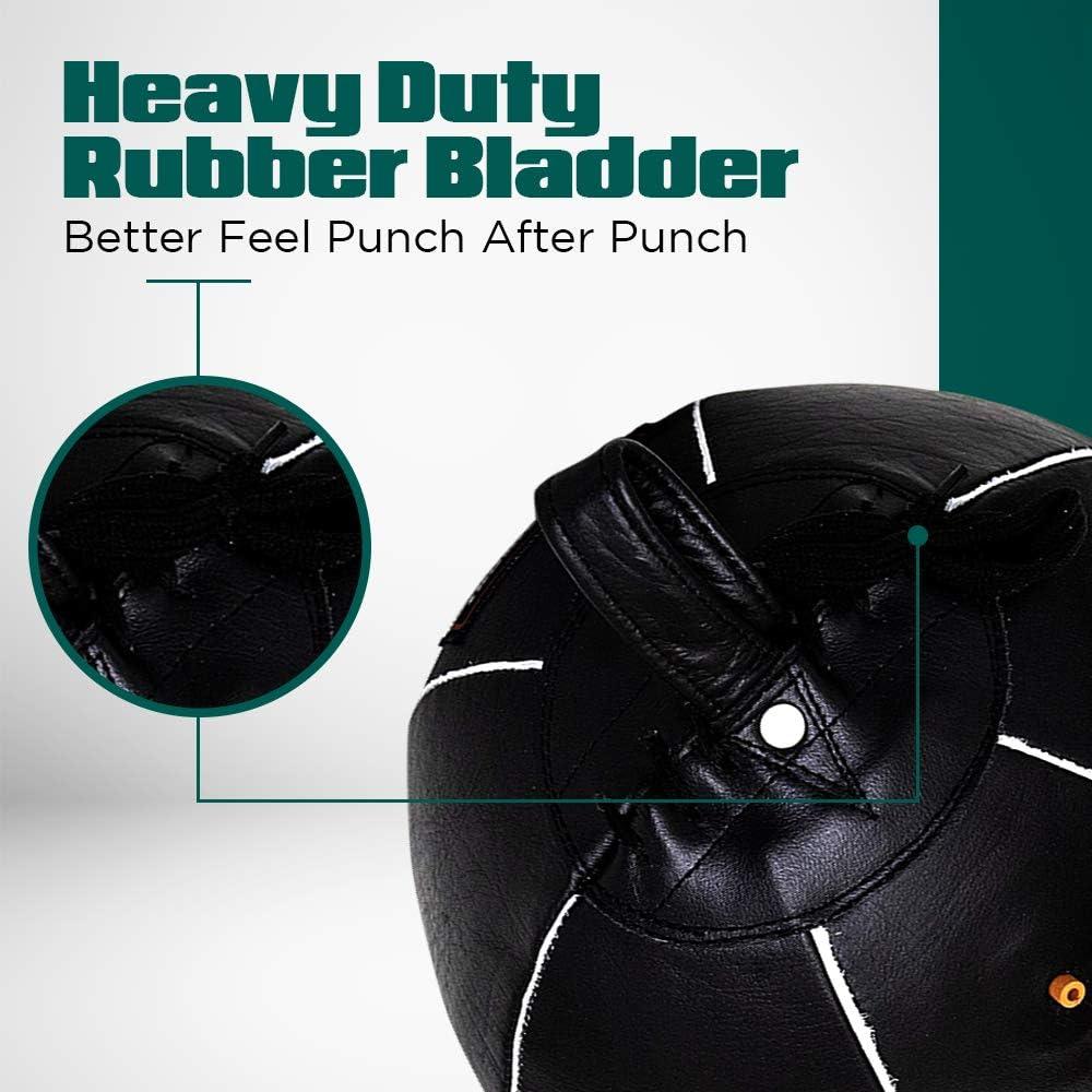 Bolsa de Boxeo Doble Extremo Pro Impact 7" Cuero Genuino