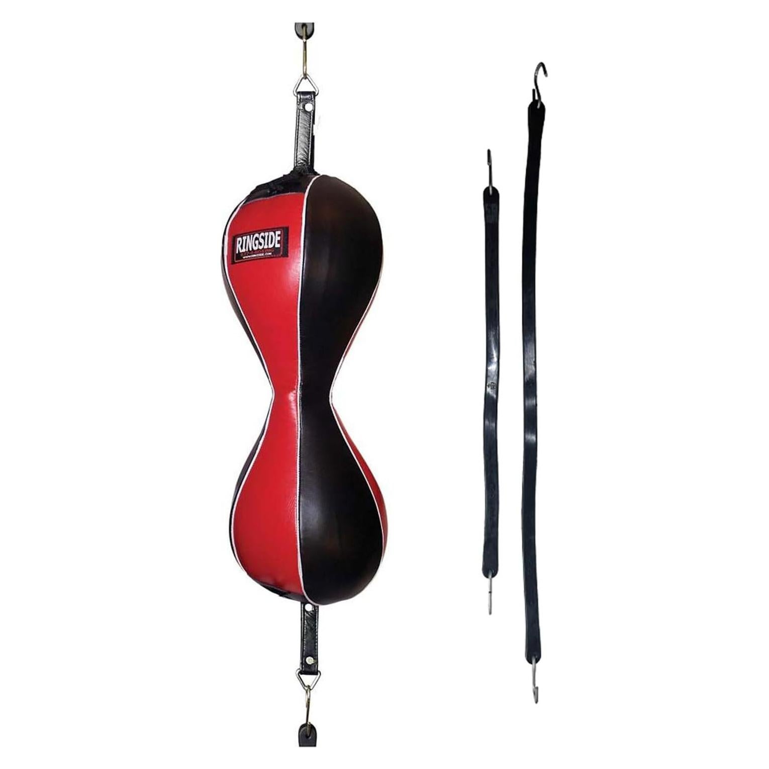 Bolsa de Boxeo Doble Doble Ringside 40.6x5.1 cm Rojo/Negro