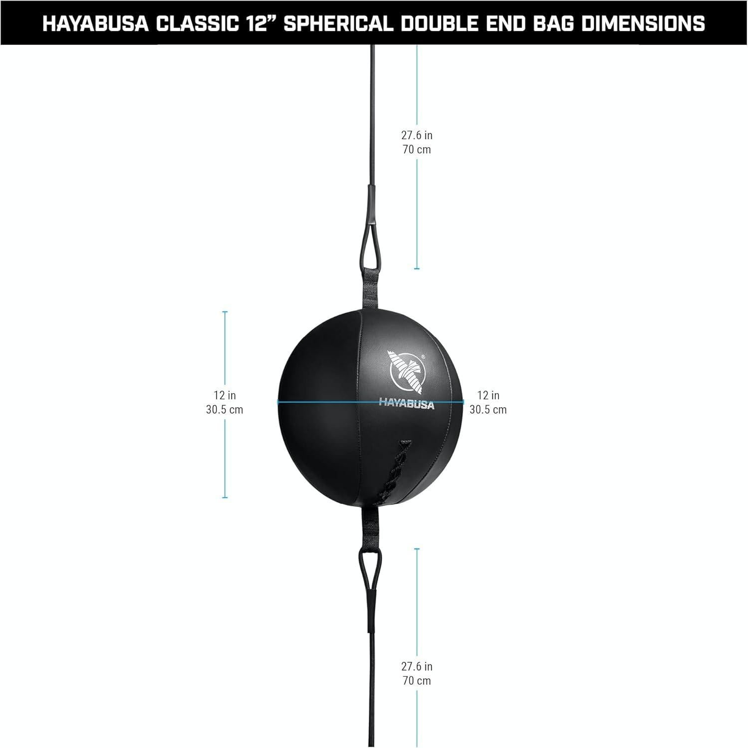 Bolsa de Doble Extremo Hayabusa PTS 3 - 30.48 cm Negra