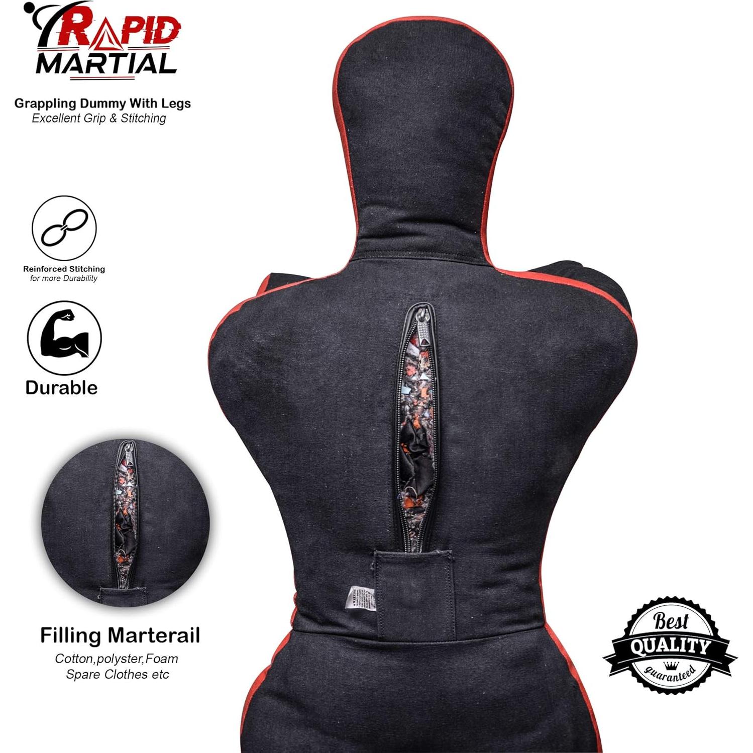 Muñeco de Grappling 6 Pies Rapid Martial para MMA y Judo