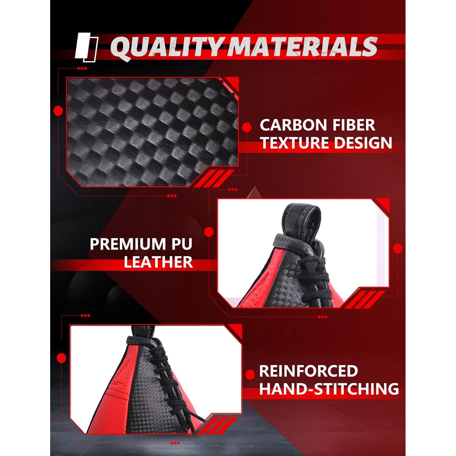 Bolsa de Velocidad SAEEPABUL Pera Cuero PU 25.4x17.8cm