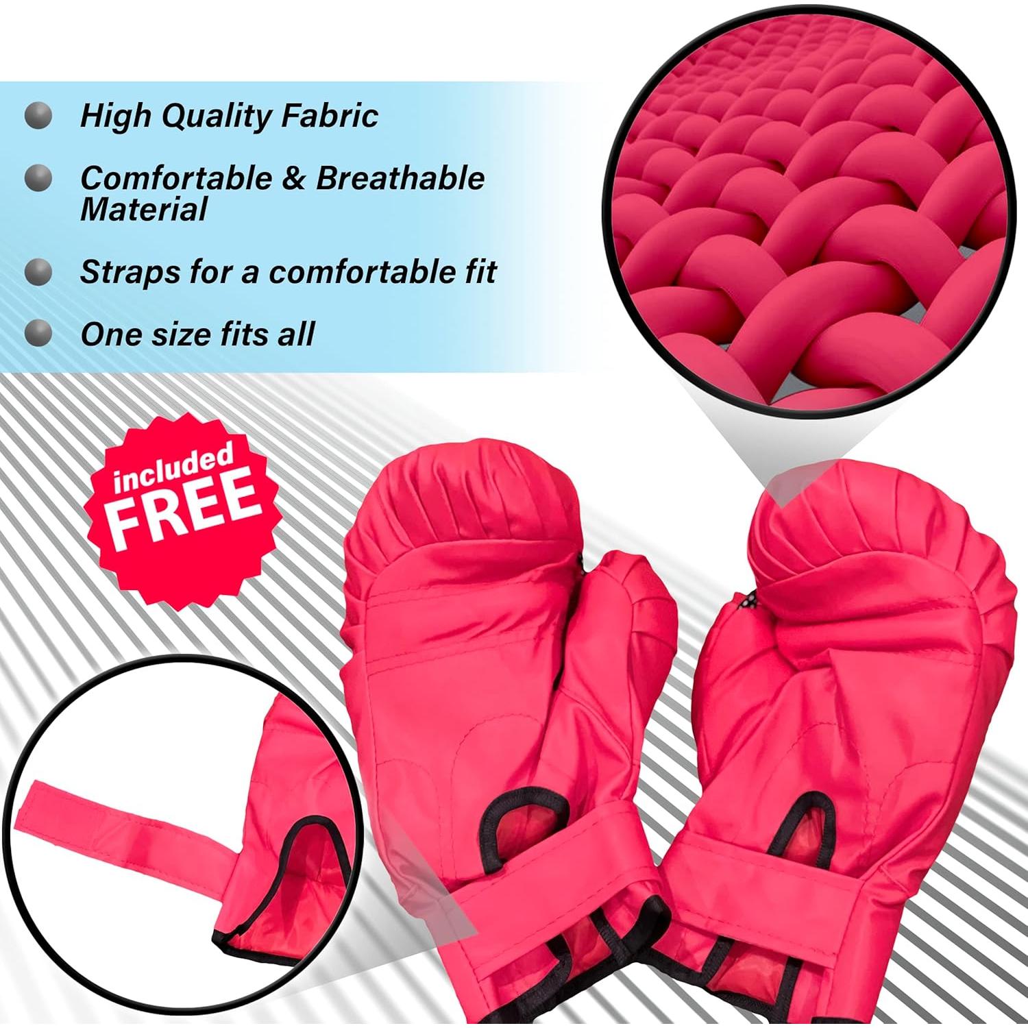 Saco de Boxeo Independiente Iron Fit con Guantes y Bomba 121-147 cm