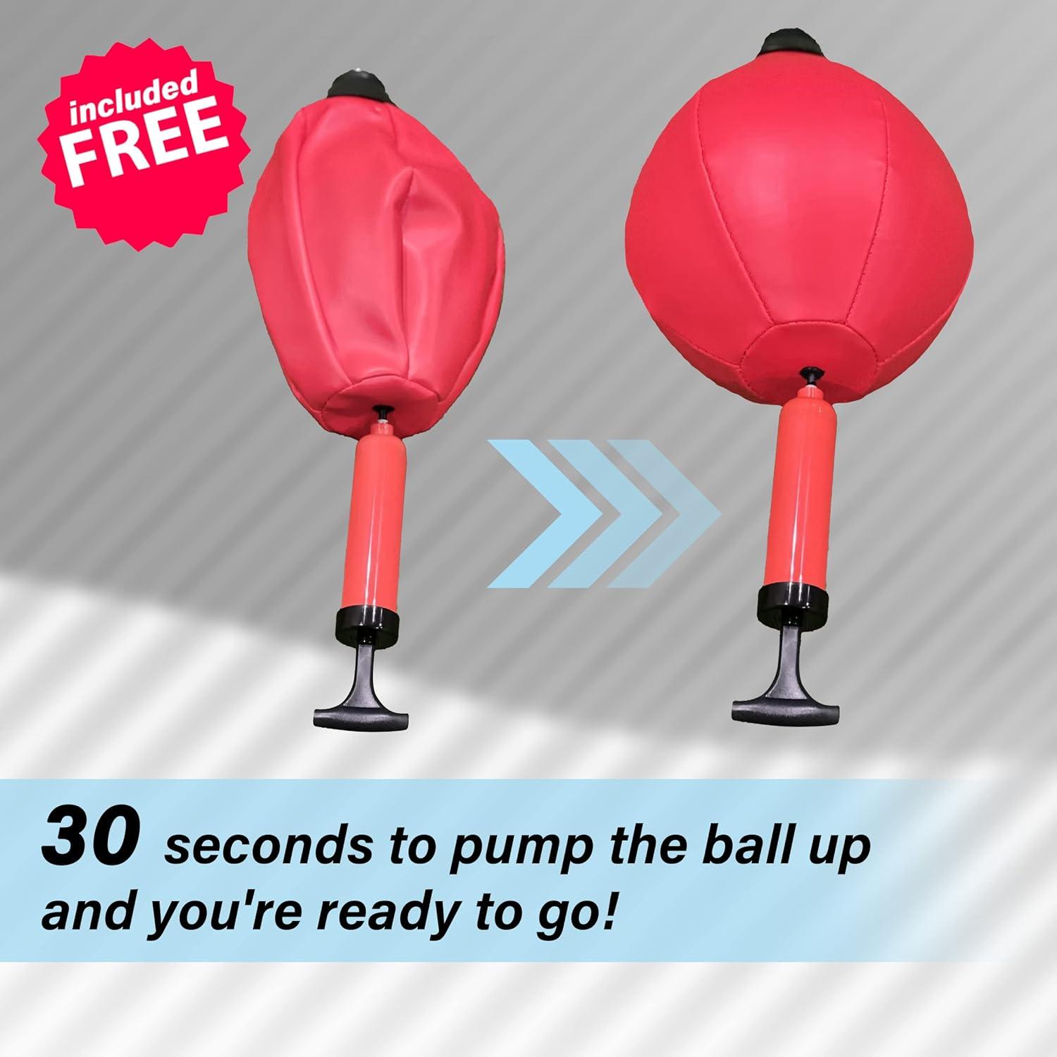 Saco de Boxeo Independiente Iron Fit con Guantes y Bomba 121-147 cm